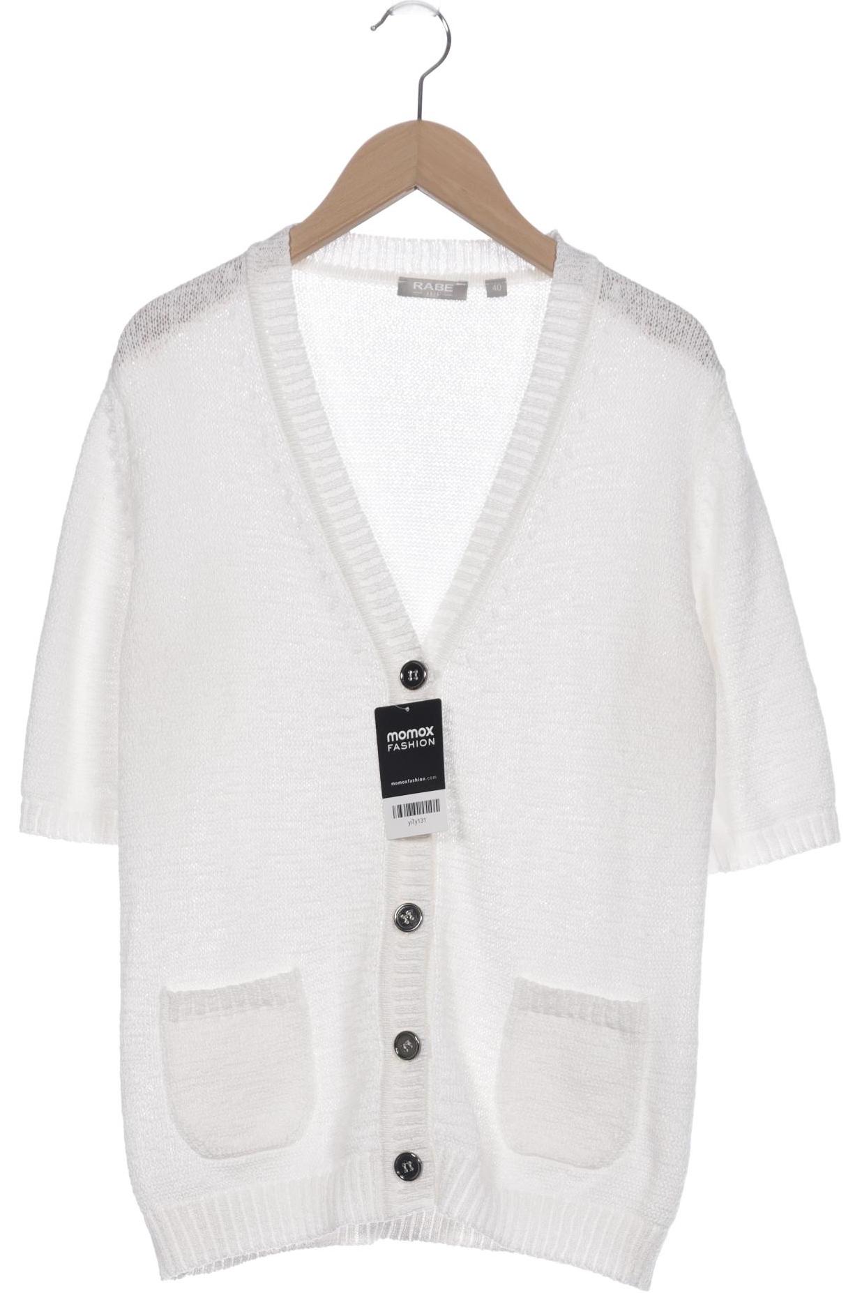 

Rabe Damen Strickjacke, weiß, Gr. 40