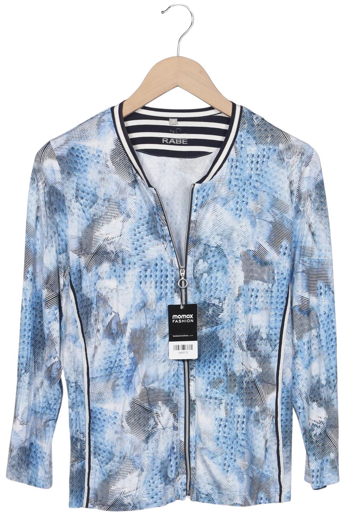 

Rabe Damen Strickjacke, blau, Gr. 38