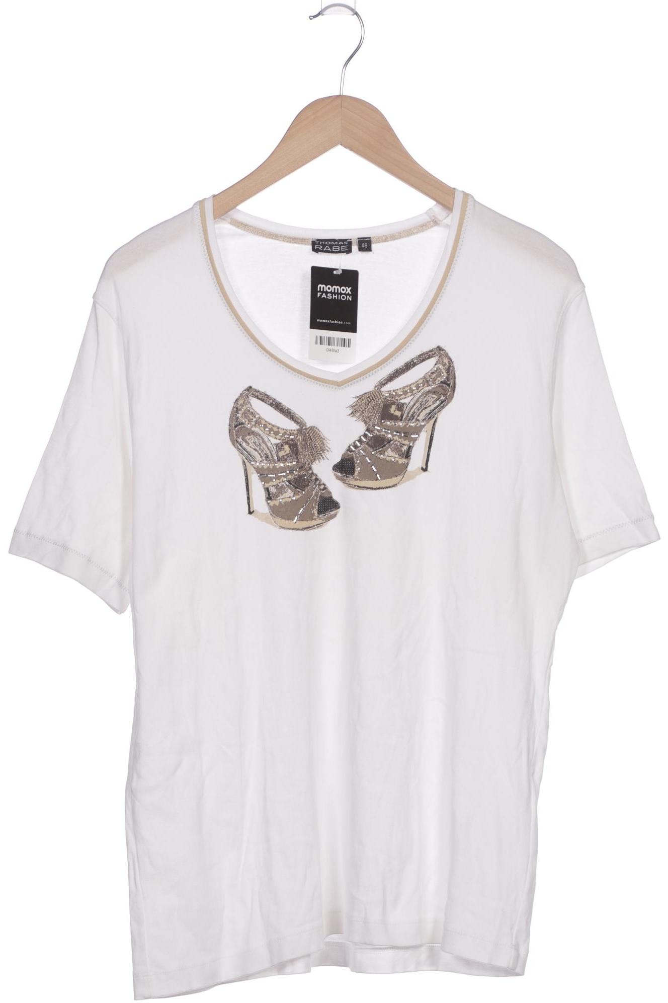 

Rabe Damen T-Shirt, weiß, Gr. 46