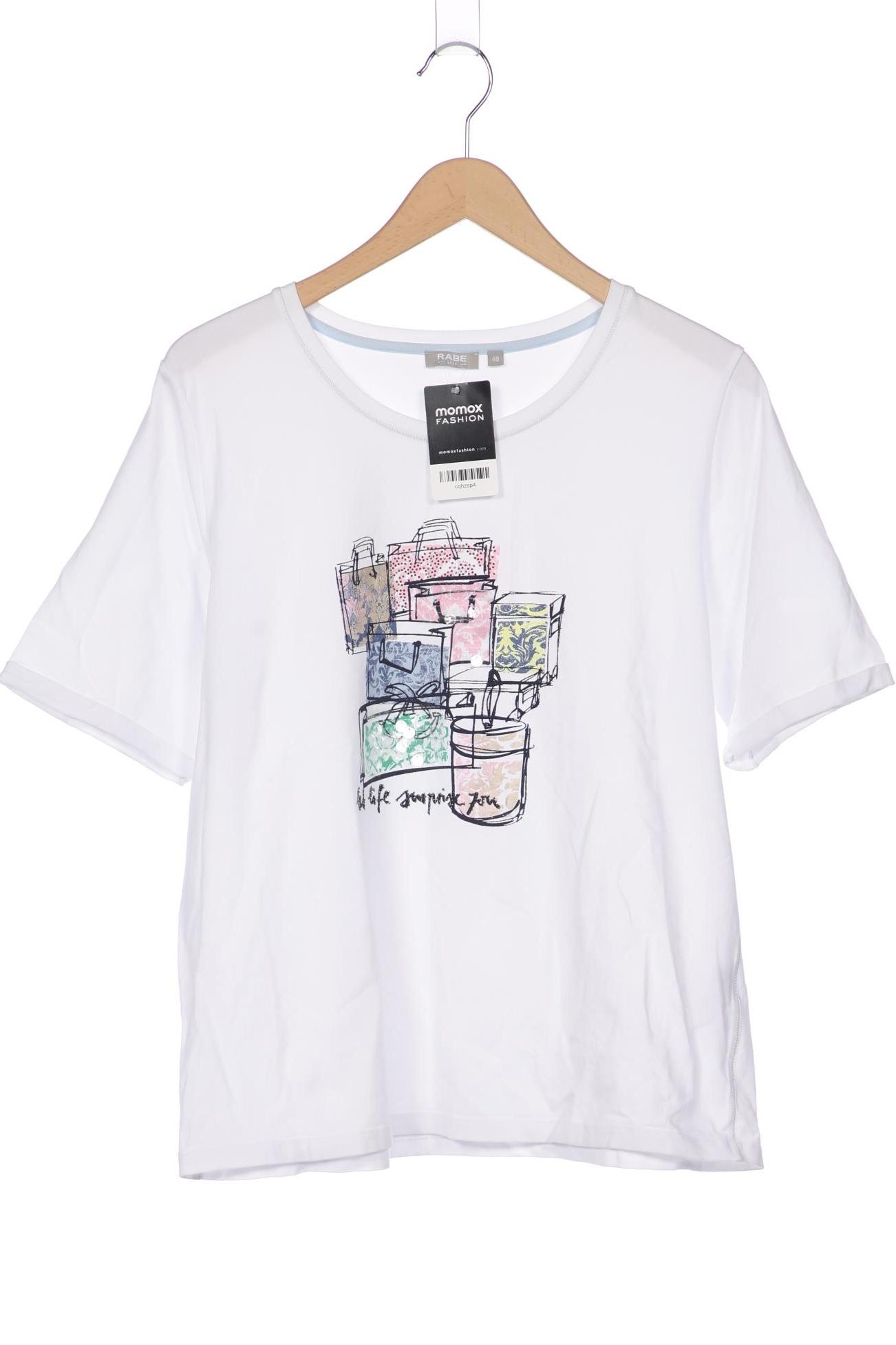 

Rabe Damen T-Shirt, weiß, Gr. 48