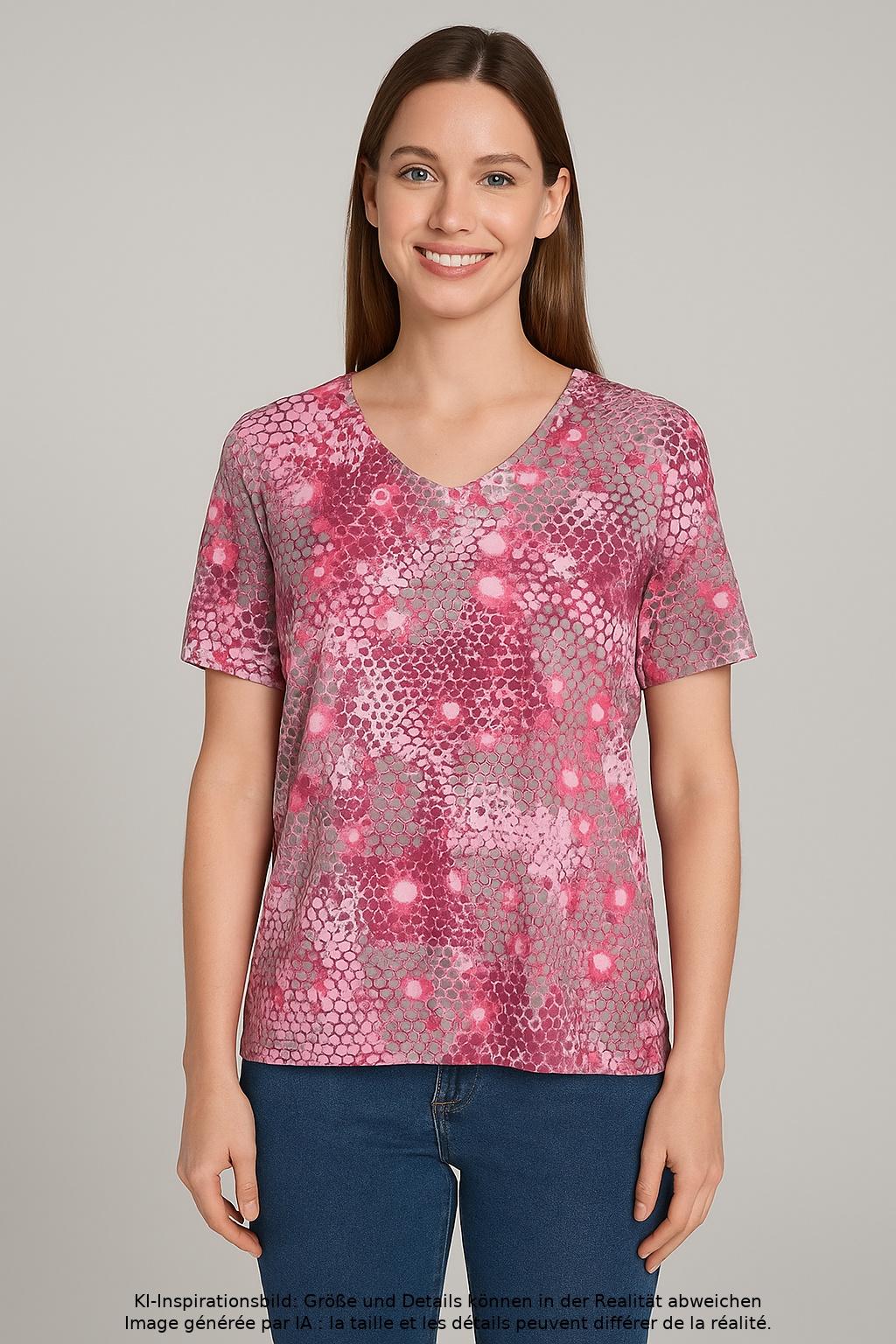 

Rabe Damen T-Shirt, mehrfarbig, Gr. 46