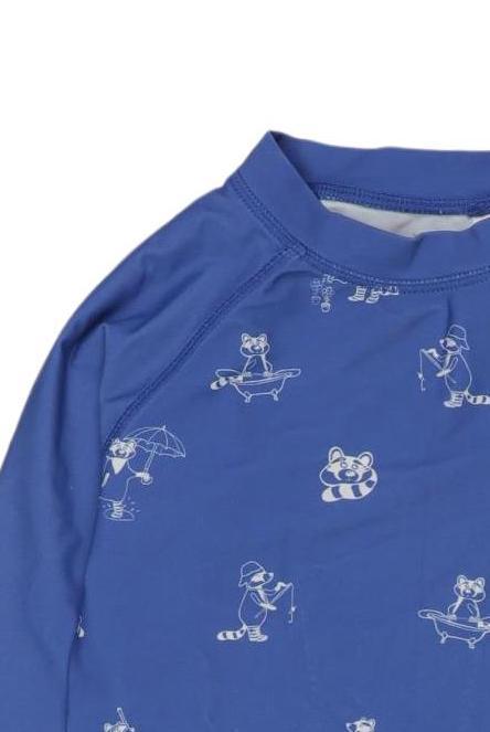 Thumbnail - racoon Jungen Langarmshirt, blau, Gr. 110/116