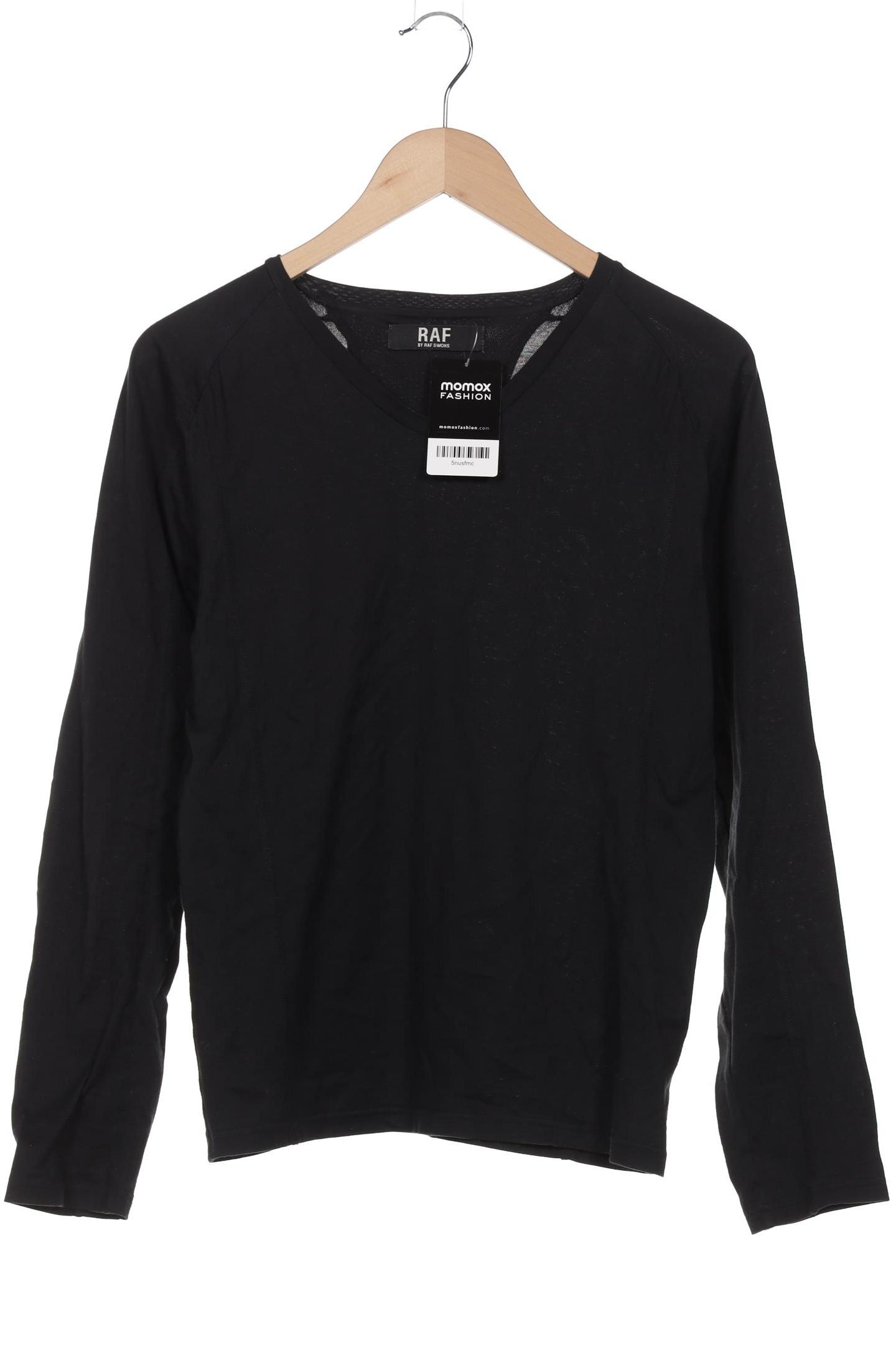 

RAF Simons Herren Langarmshirt, schwarz, Gr. 46