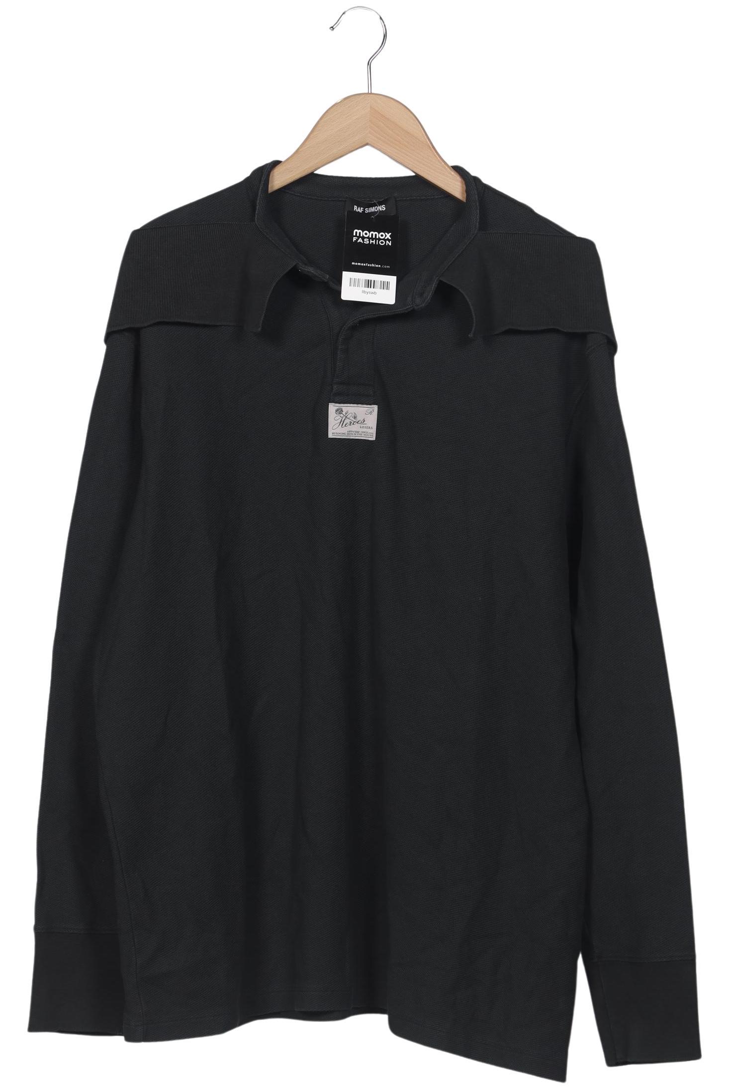 

RAF Simons Herren Poloshirt, schwarz, Gr. 52