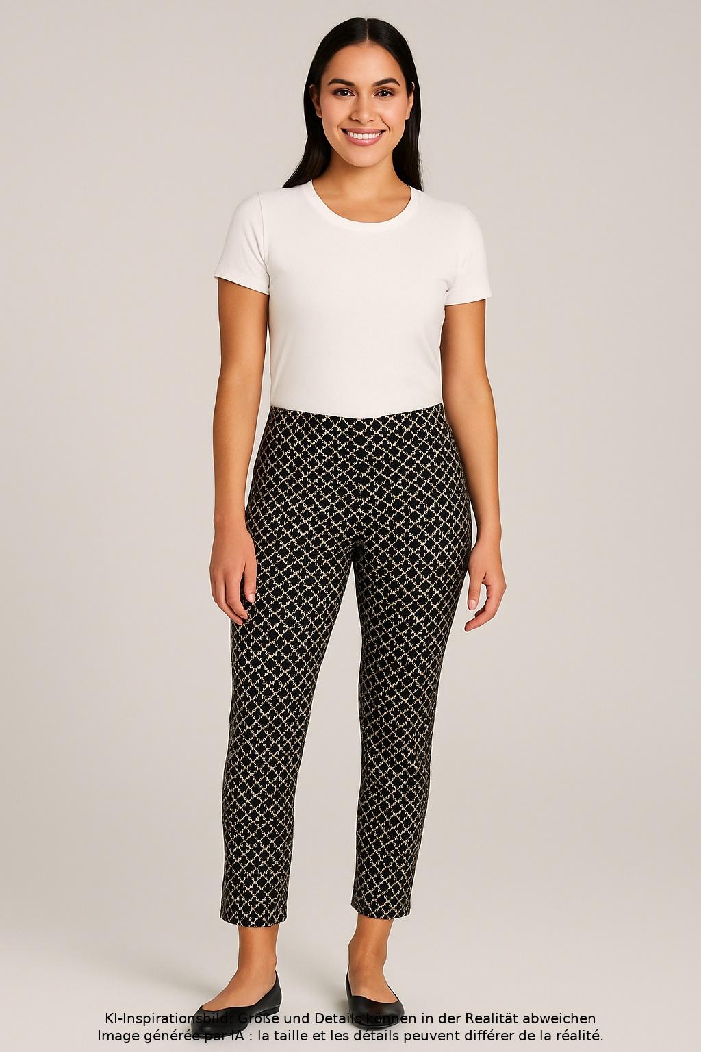 

Raffaello Rossi Damen Stoffhose, mehrfarbig, Gr. 38