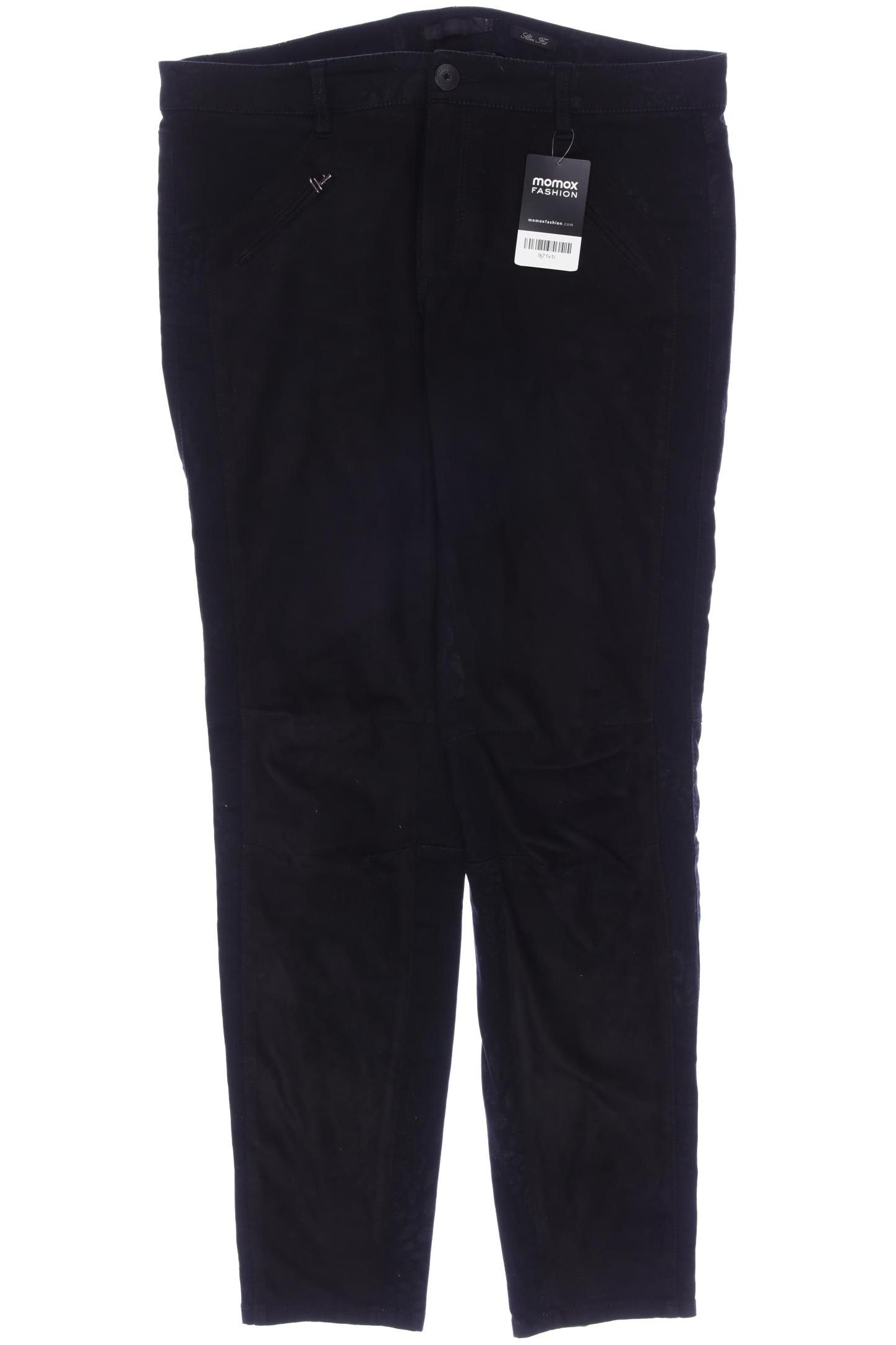 

Raffaello Rossi Damen Stoffhose, schwarz