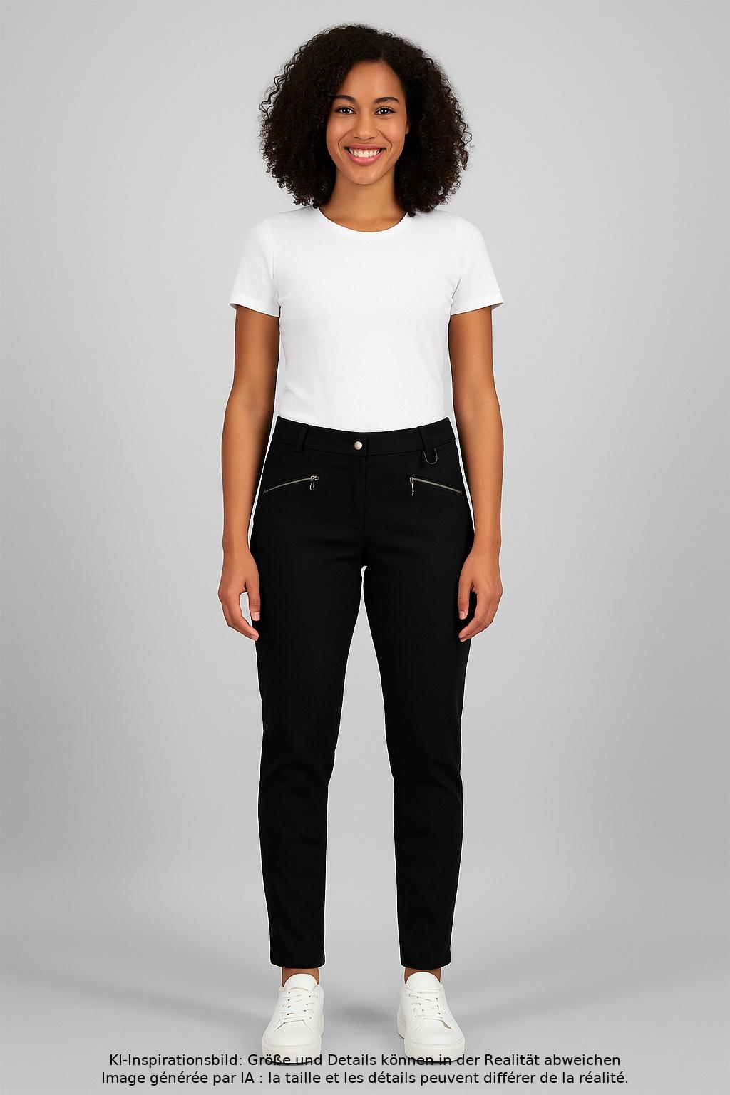 

Raffaello Rossi Damen Stoffhose, schwarz, Gr. 40