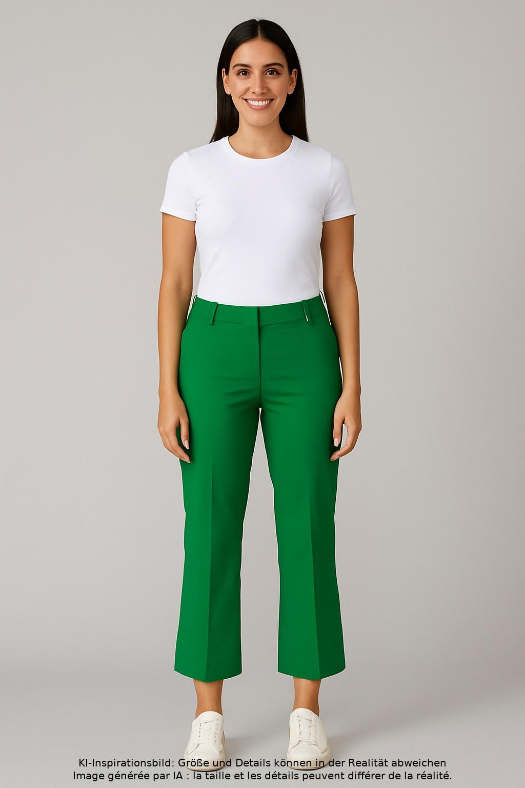 

Raffaello Rossi Damen Stoffhose, grün, Gr. 38