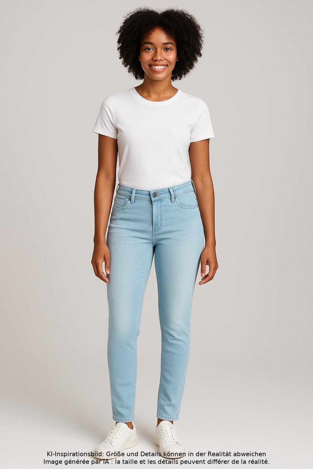 

Raffaello Rossi Damen Jeans, hellblau, Gr. 28
