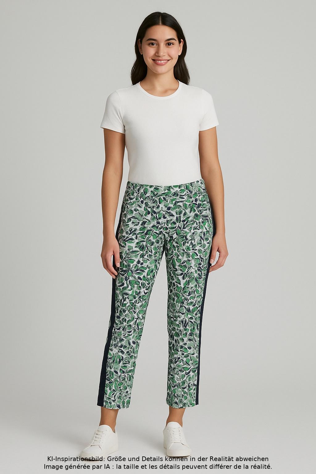 

Raffaello Rossi Damen Stoffhose, mehrfarbig, Gr. 36