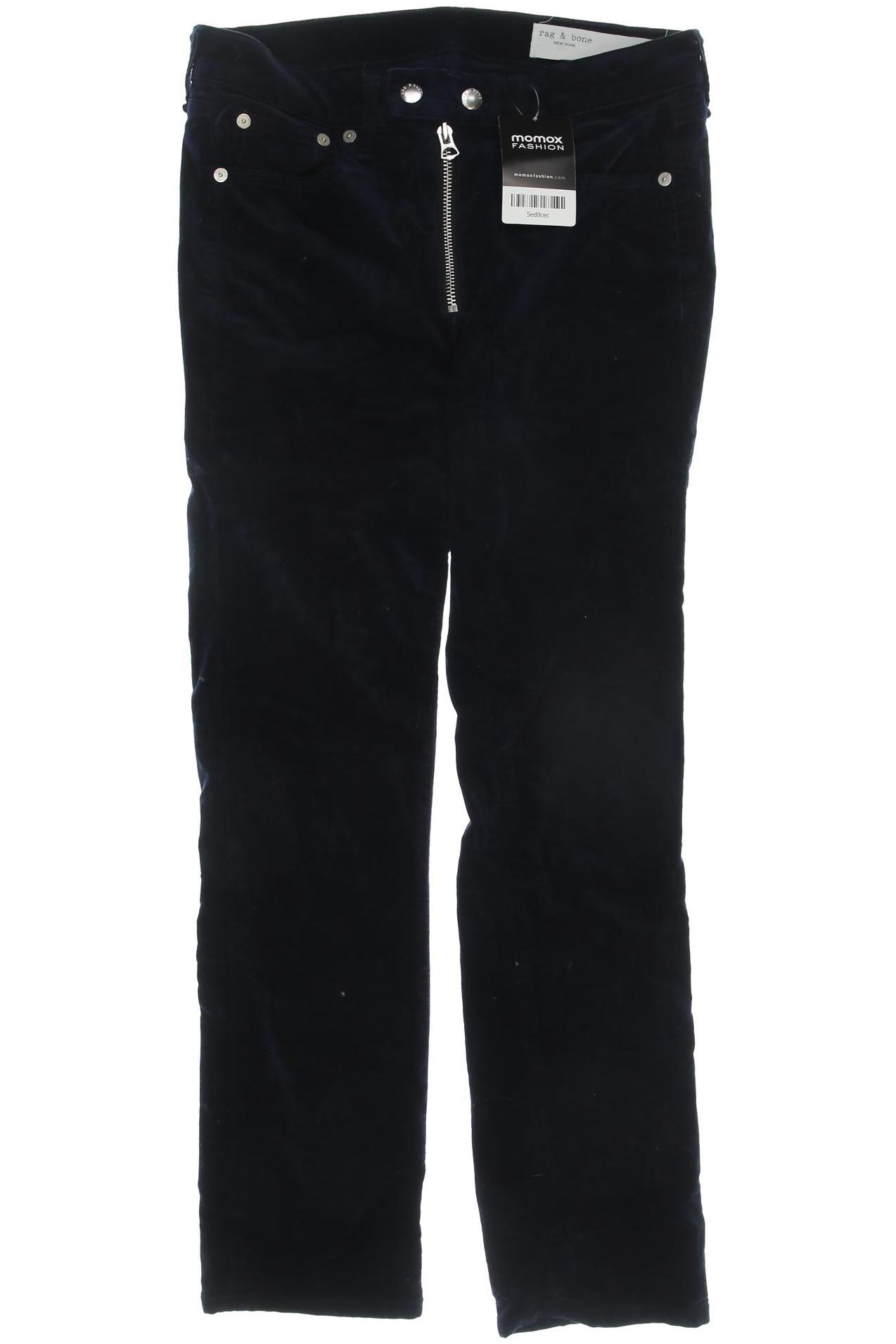 

rag & bone Damen Stoffhose, marineblau