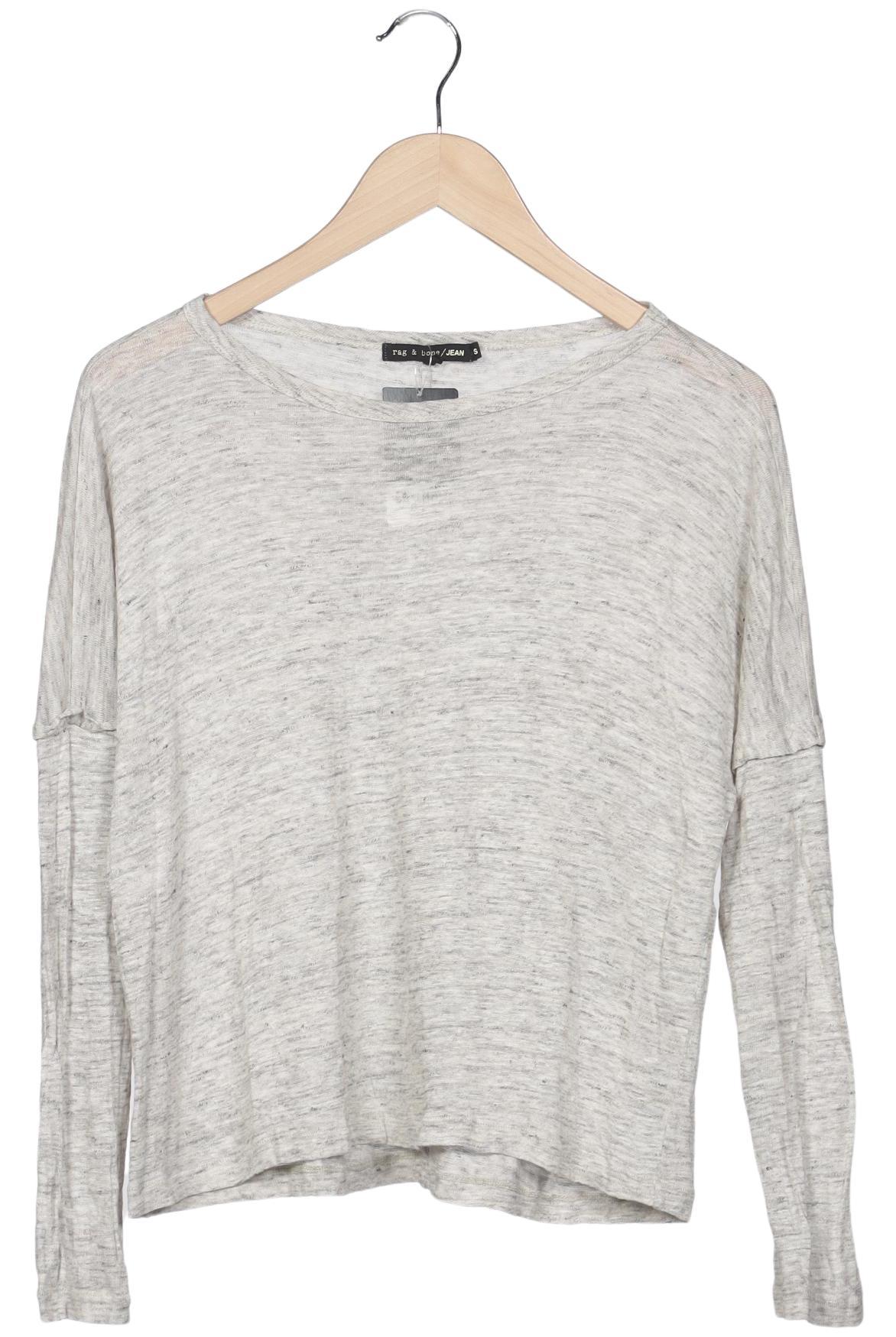 

rag & bone Damen Langarmshirt, grau, Gr. 36