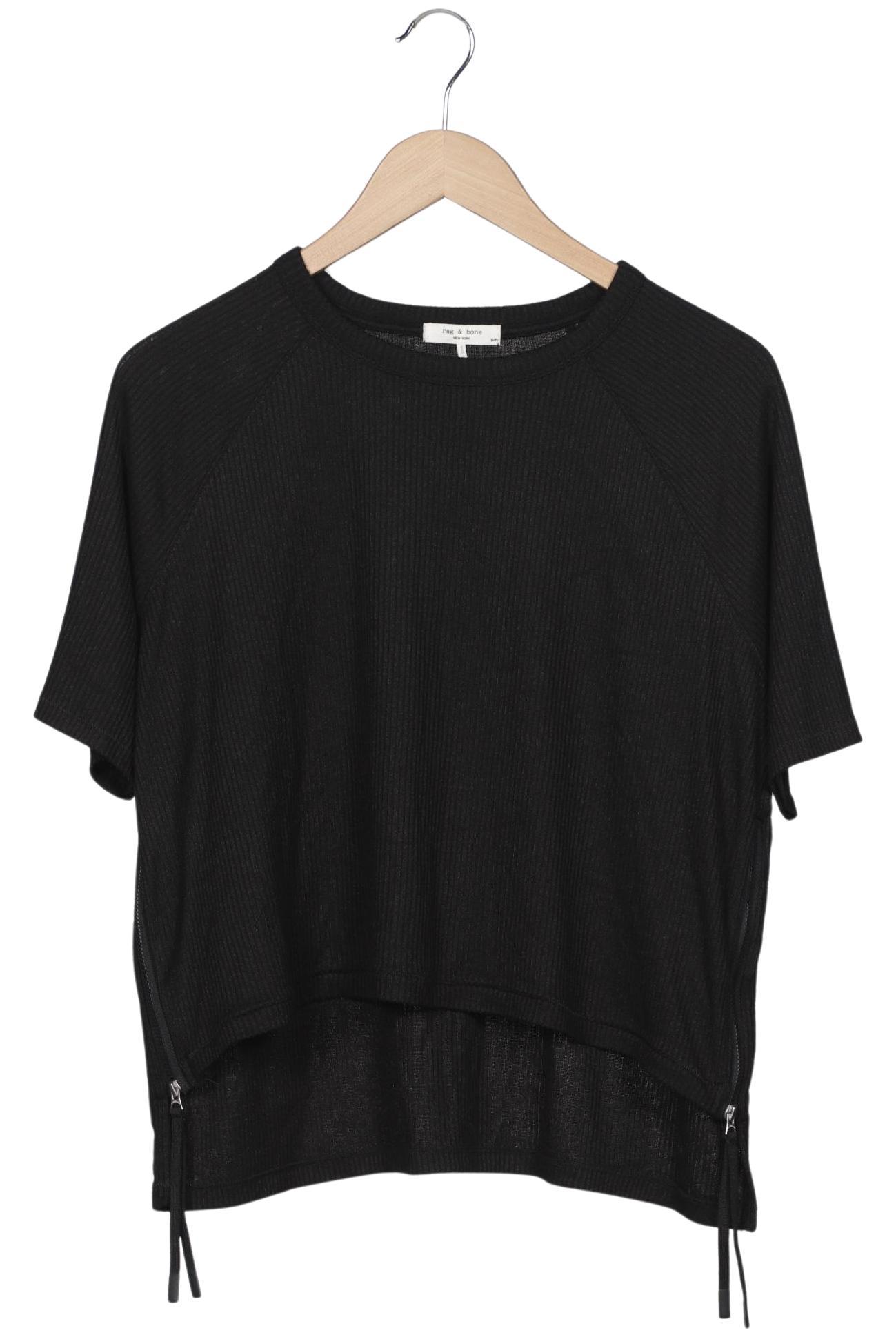 

rag & bone Damen T-Shirt, schwarz, Gr. 36