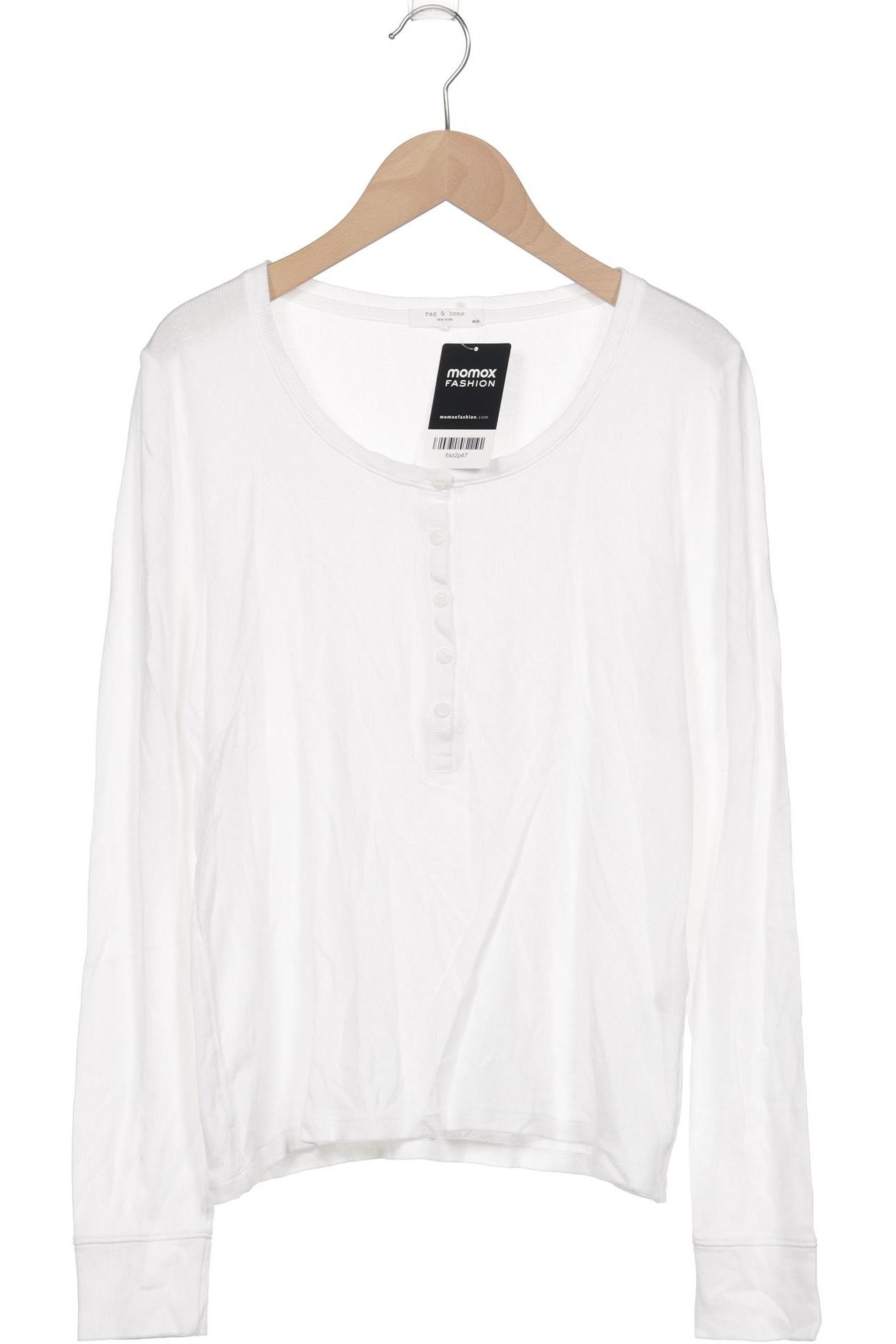 

rag & bone Damen Langarmshirt, weiß, Gr. 38