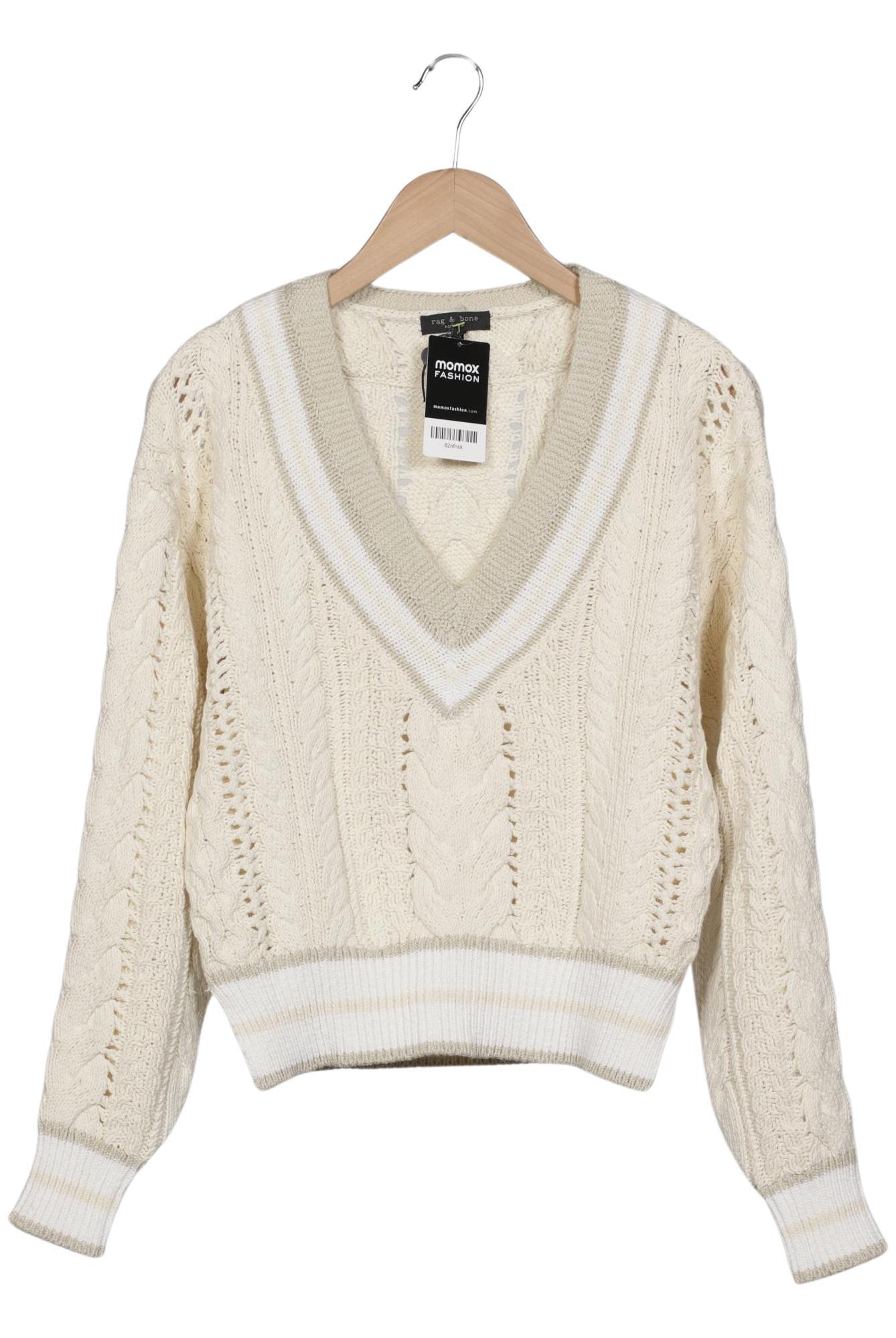 

rag & bone Damen Pullover, cremeweiß, Gr. 36