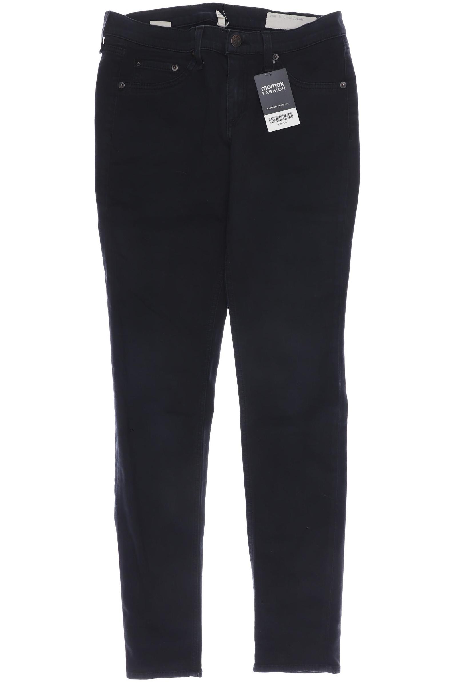 

rag & bone Damen Jeans, schwarz