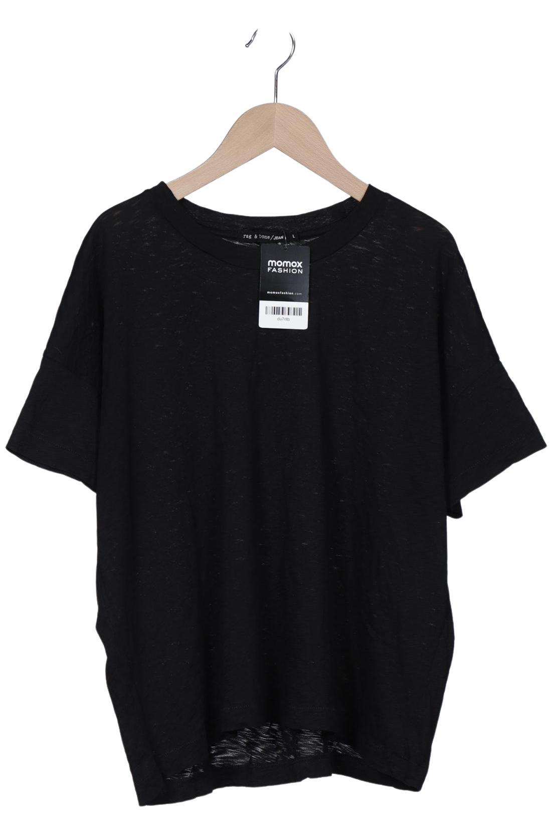 

rag & bone Damen T-Shirt, schwarz, Gr. 42