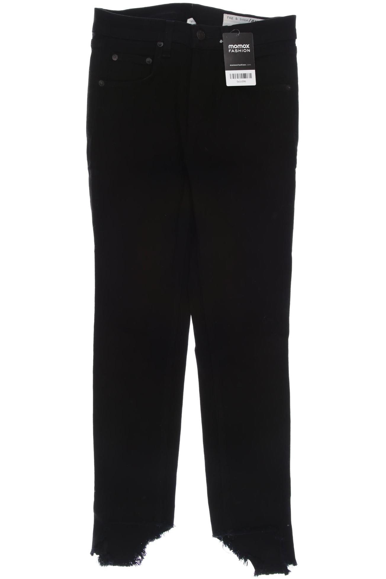 

rag & bone Damen Jeans, schwarz