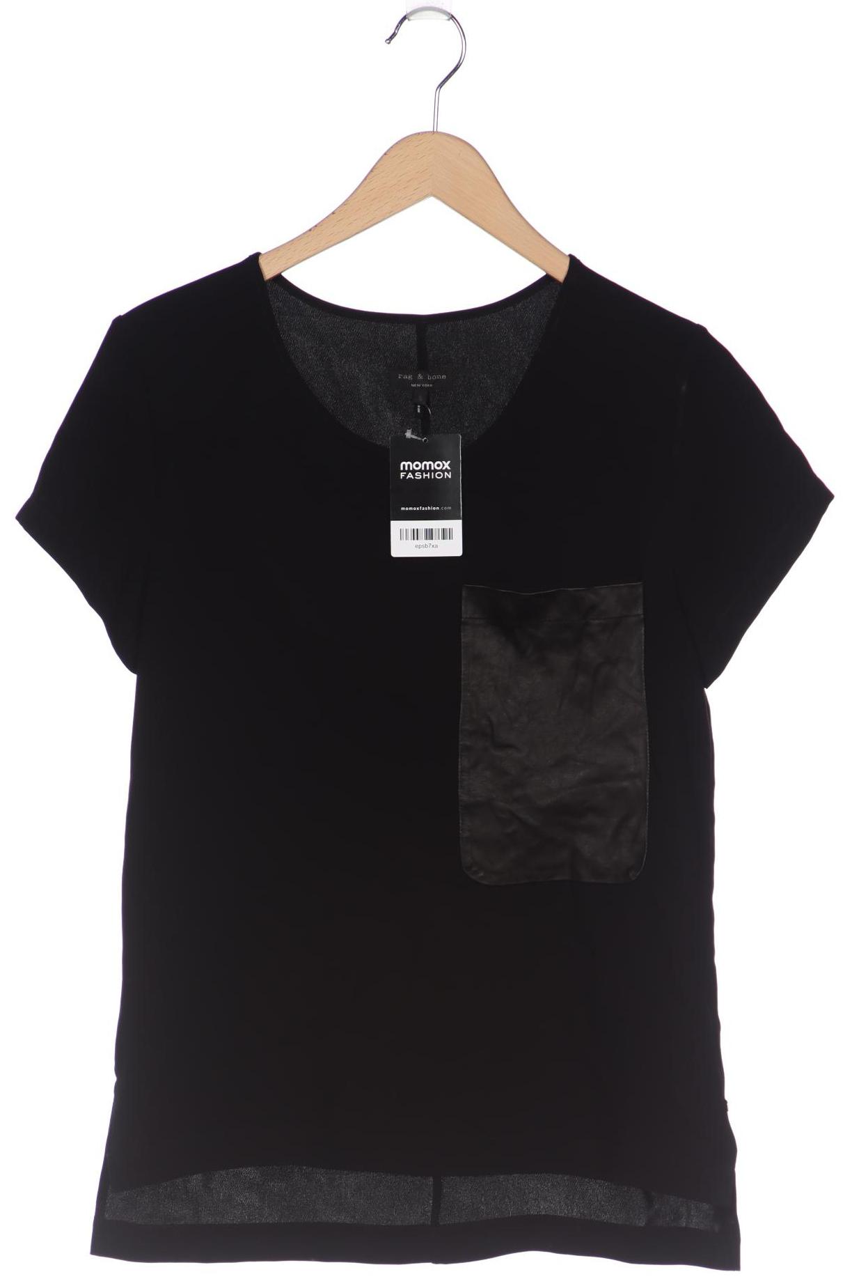 

rag & bone Damen T-Shirt, schwarz, Gr. 36