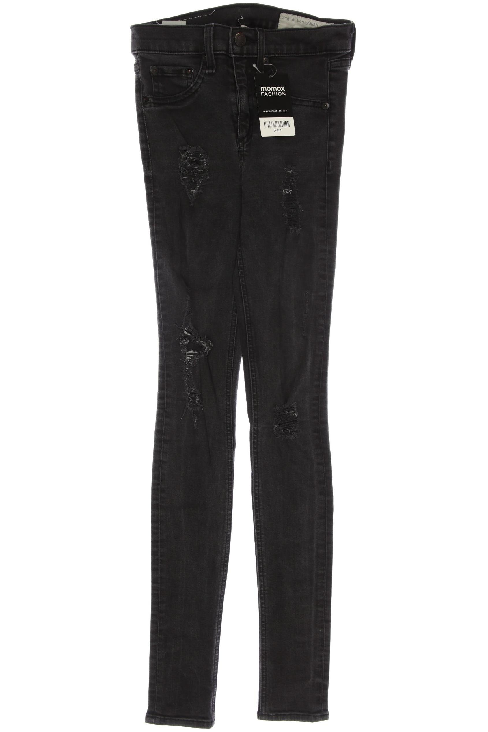 

rag & bone Damen Jeans, schwarz