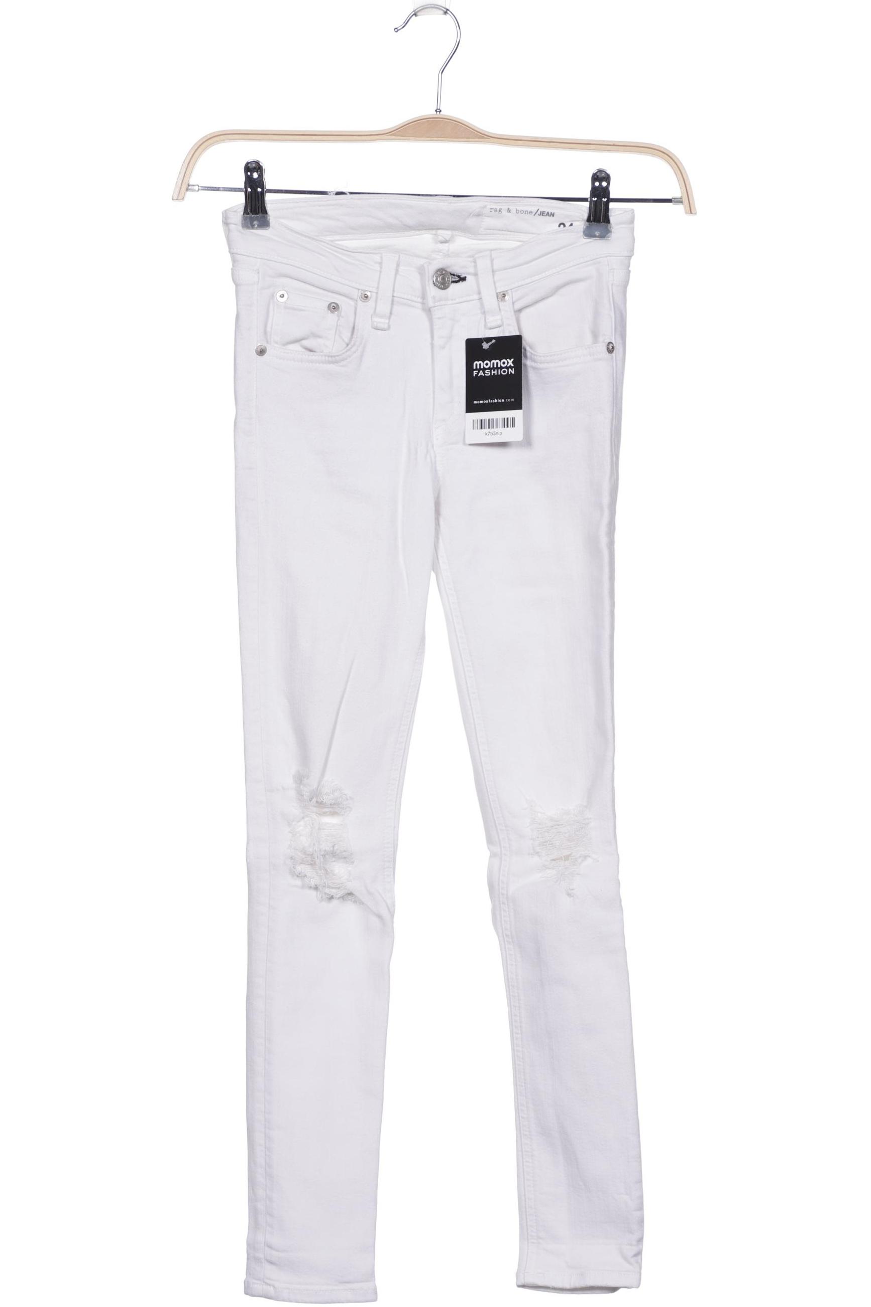 

rag & bone Damen Jeans, weiß