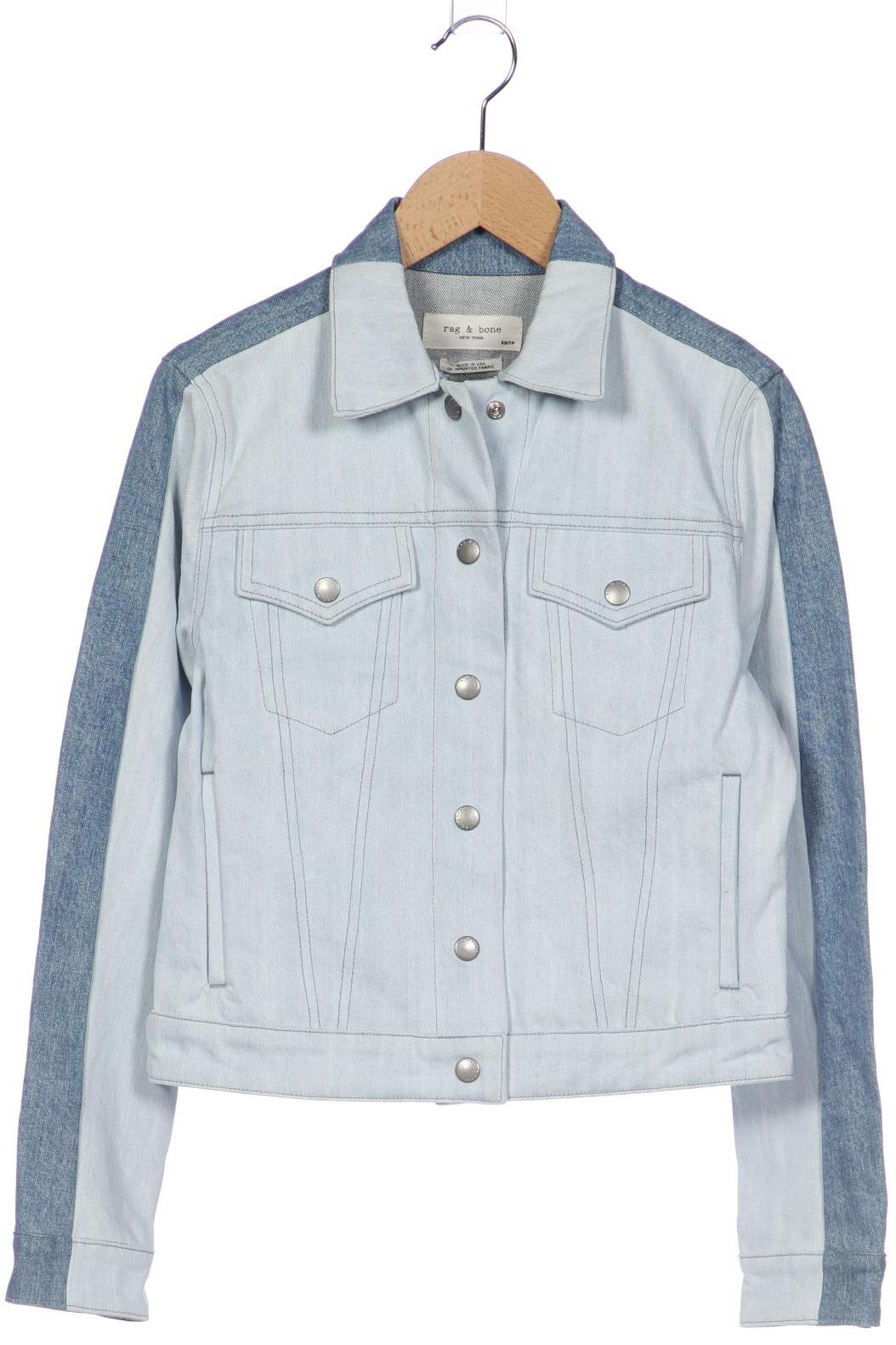 

rag & bone Damen Jacke, hellblau, Gr. 34