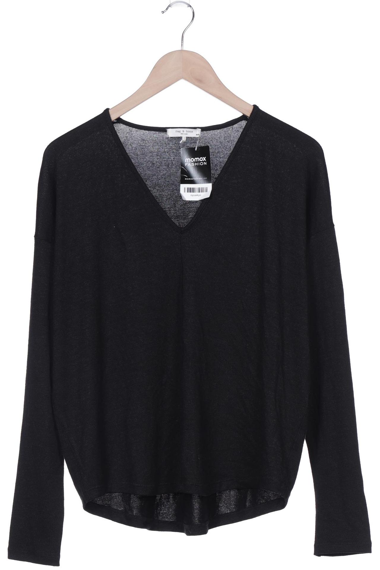 

rag & bone Damen Langarmshirt, schwarz, Gr. 38