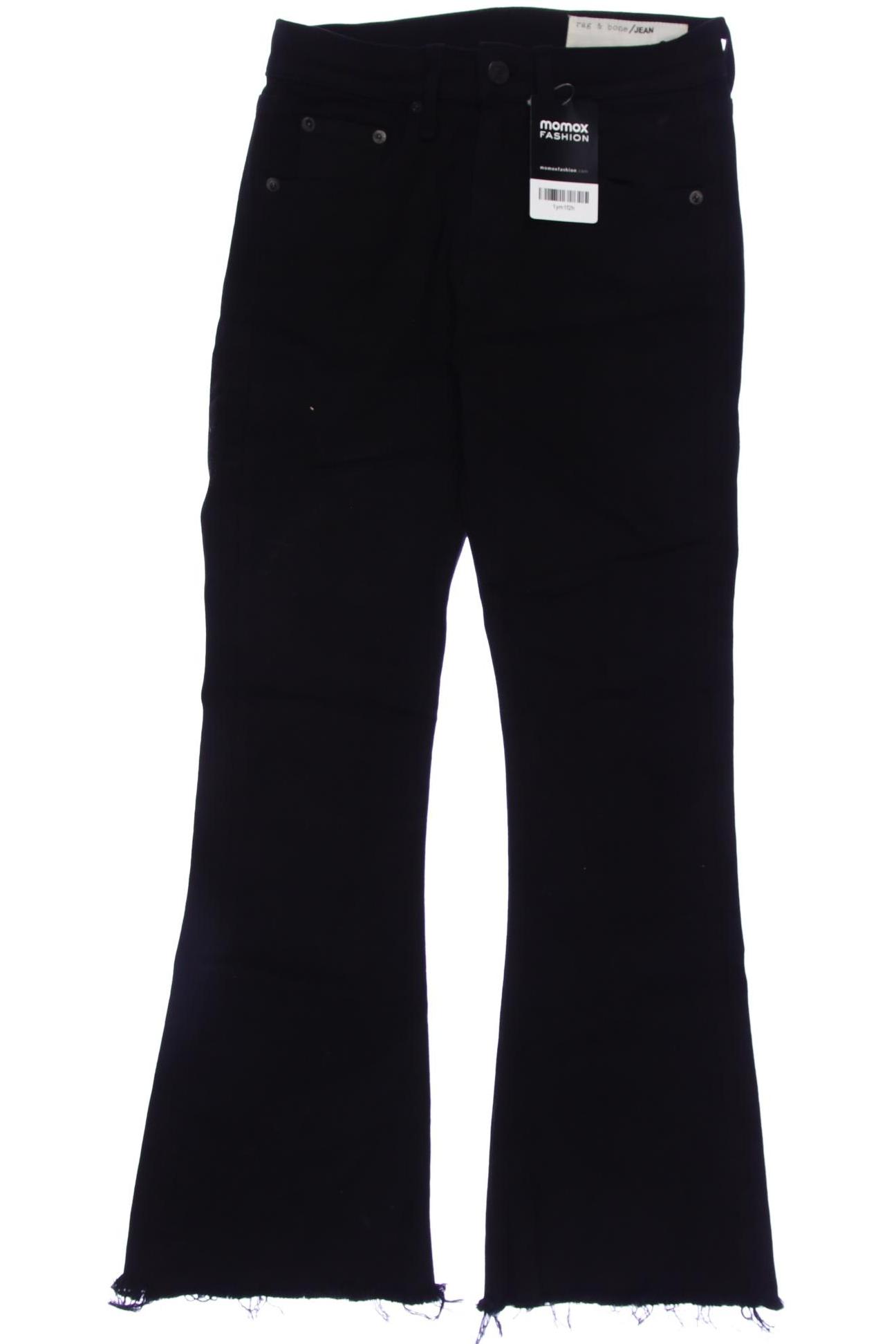 

rag & bone Damen Jeans, schwarz, Gr. 24