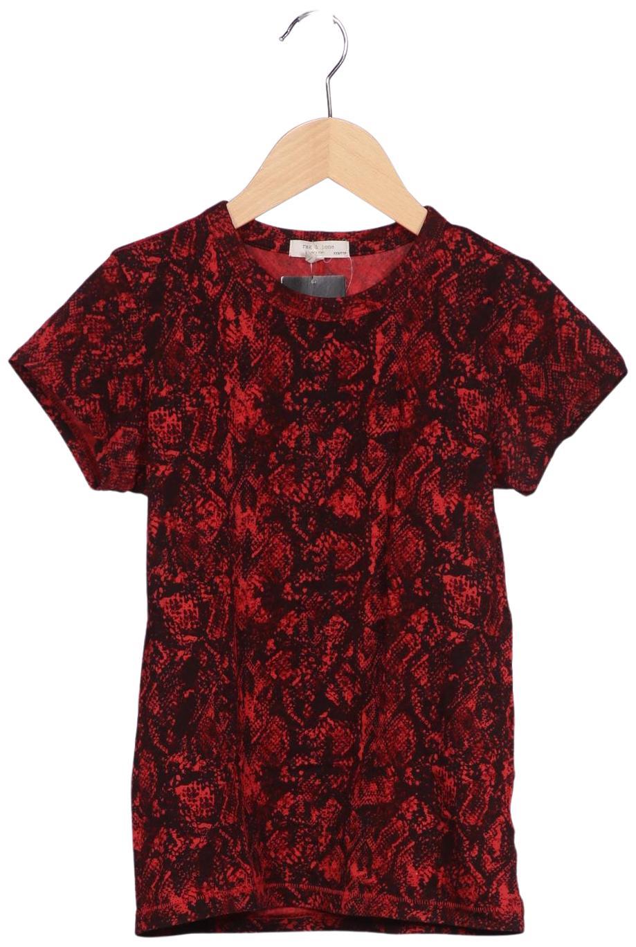 

rag & bone Damen T-Shirt, rot, Gr. 32