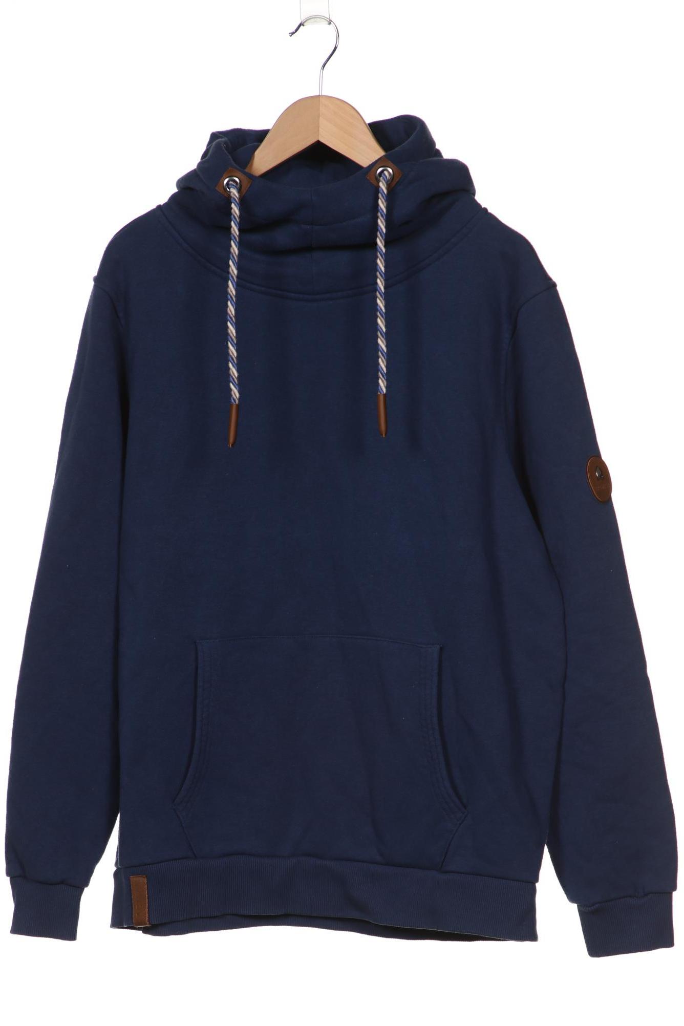 

ragman Herren Kapuzenpullover, blau, Gr. 54