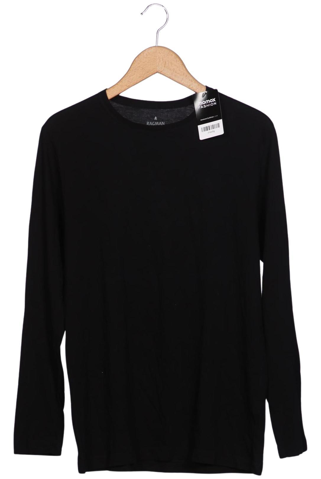 

ragman Herren Langarmshirt, schwarz, Gr. 52