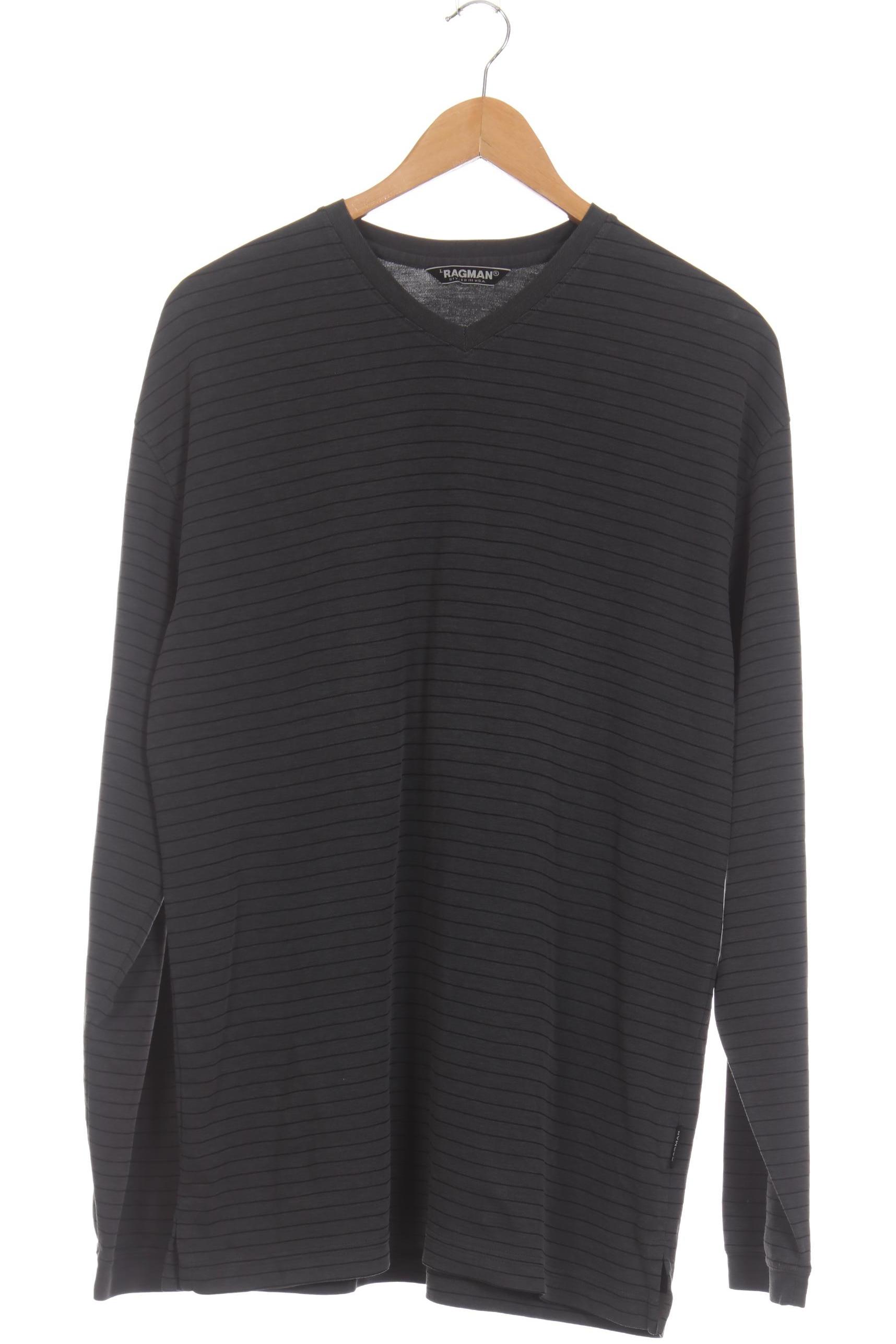 Thumbnail - ragman Herren Langarmshirt, grau, Gr.