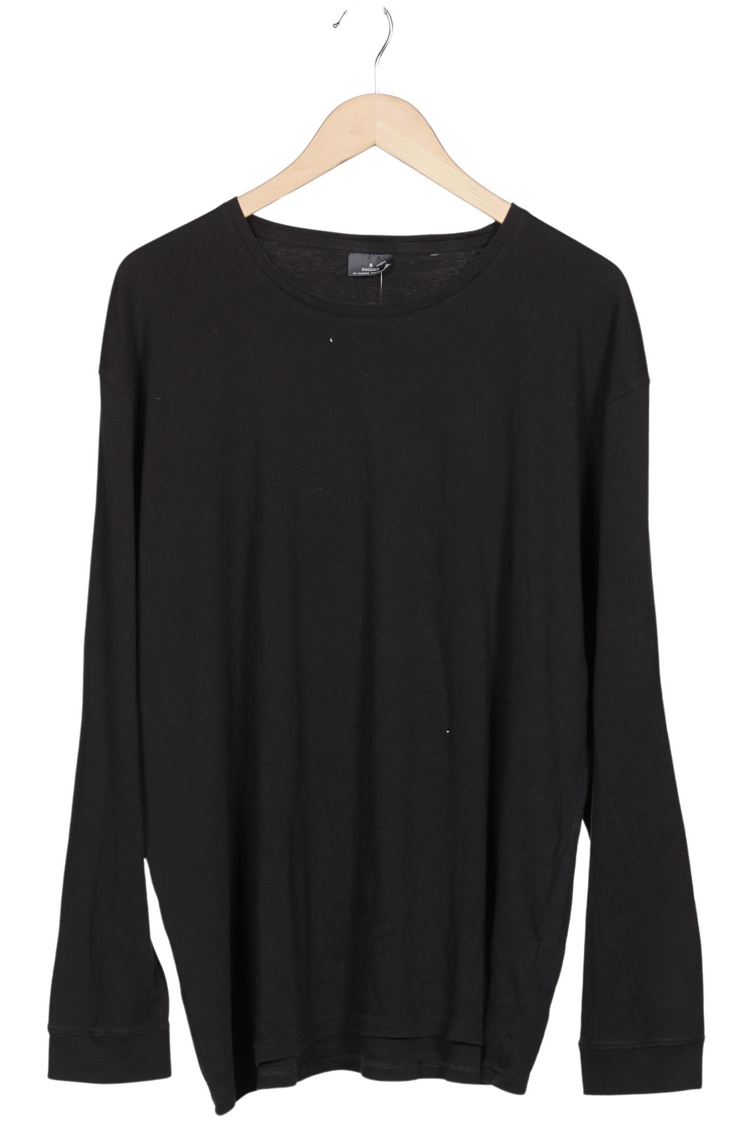 

ragman Herren Langarmshirt, schwarz, Gr. 60