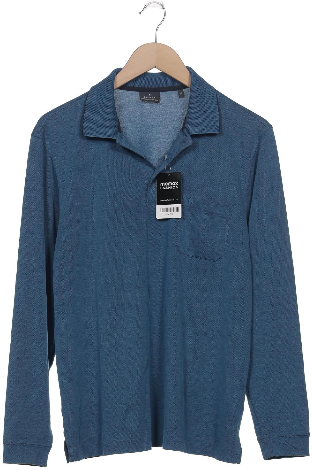 Thumbnail - ragman Herren Langarmshirt, blau, Gr. 48