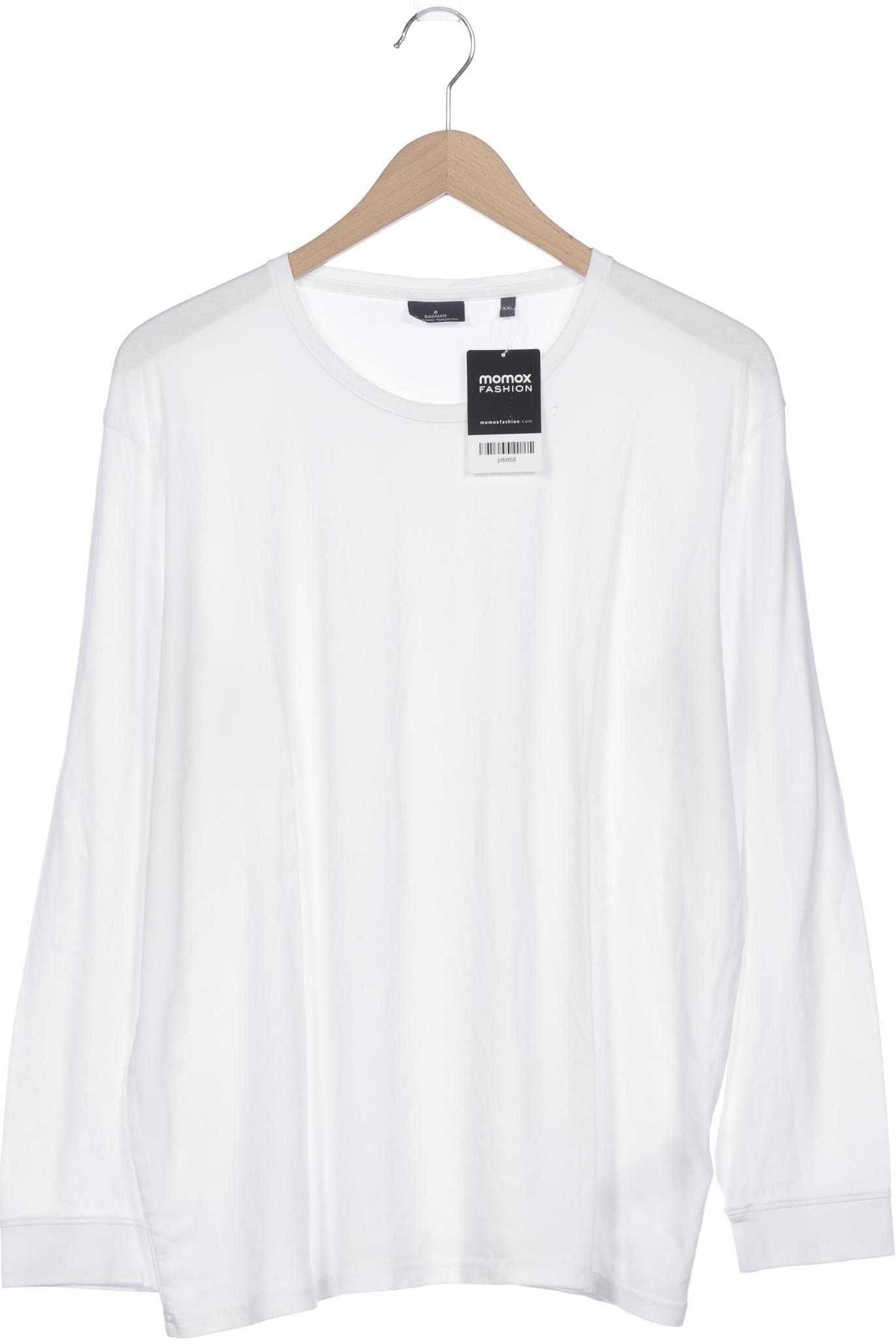 

ragman Herren Langarmshirt, weiß, Gr. 56