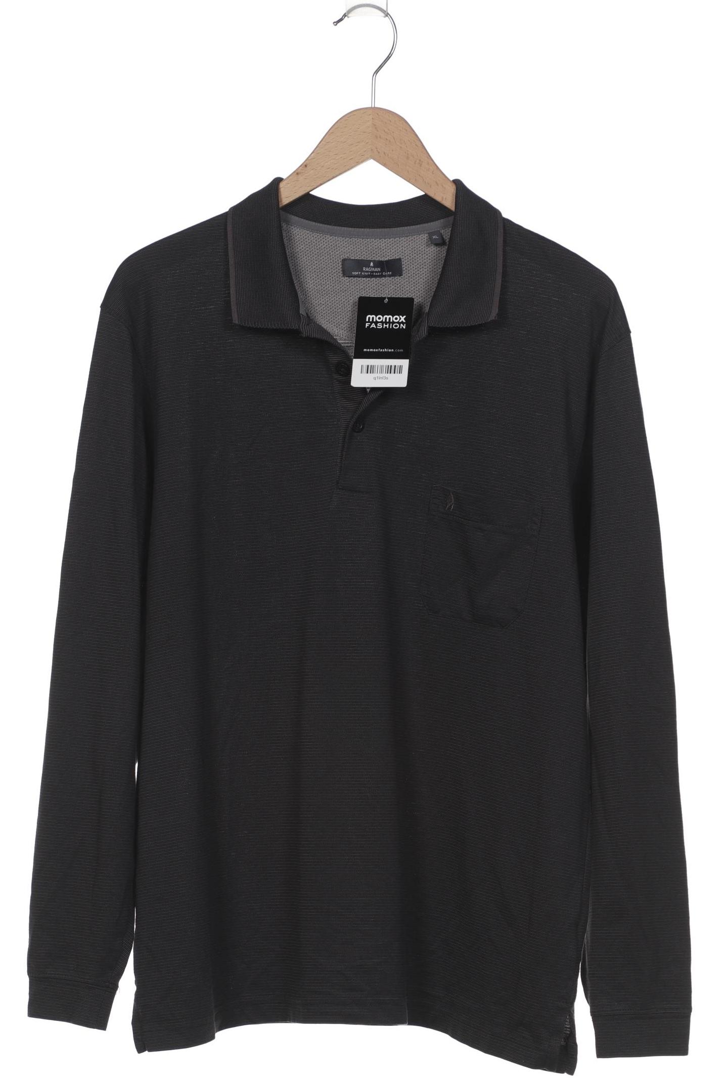 

ragman Herren Langarmshirt, grün, Gr. 54