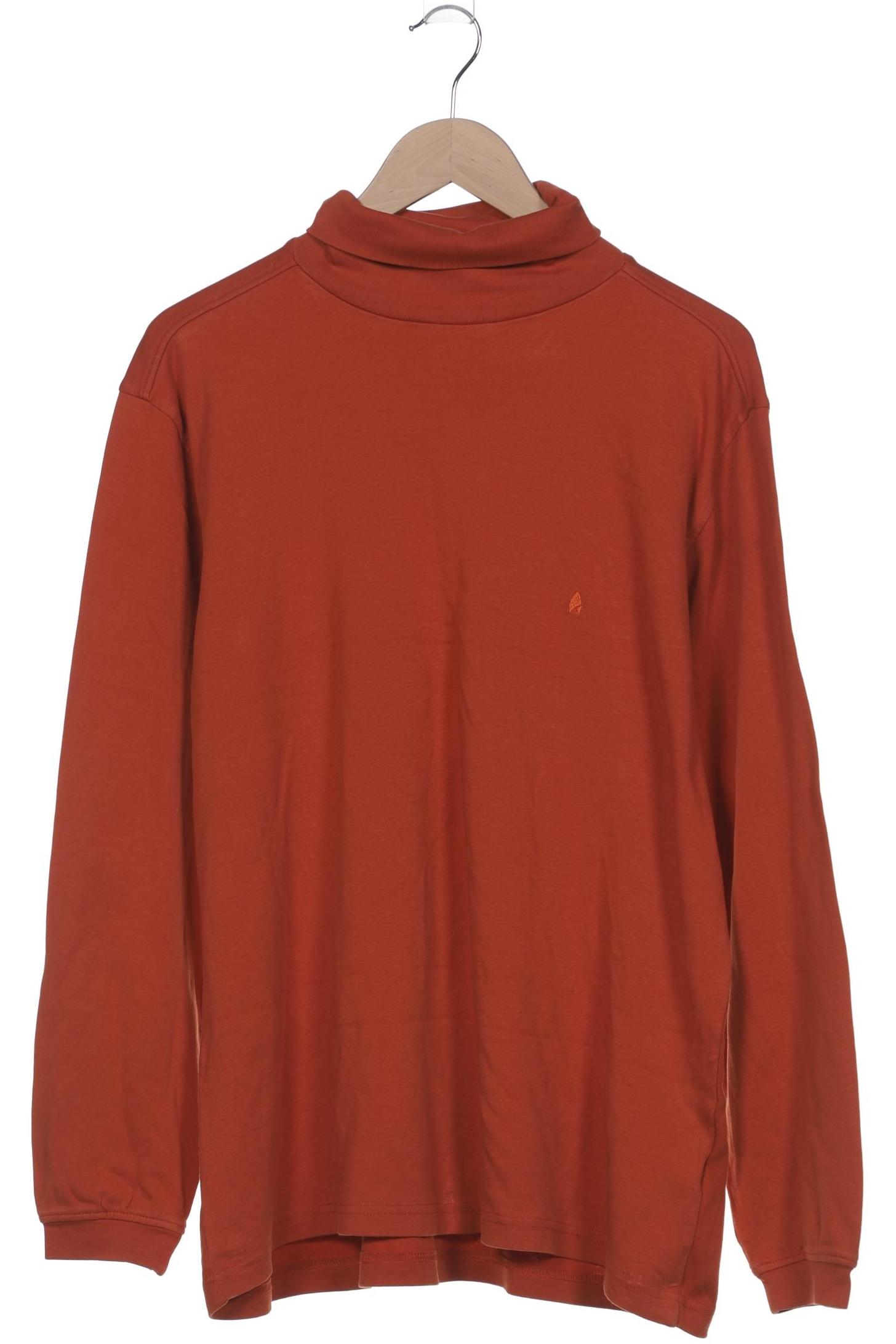 

ragman Herren Langarmshirt, orange, Gr. 52