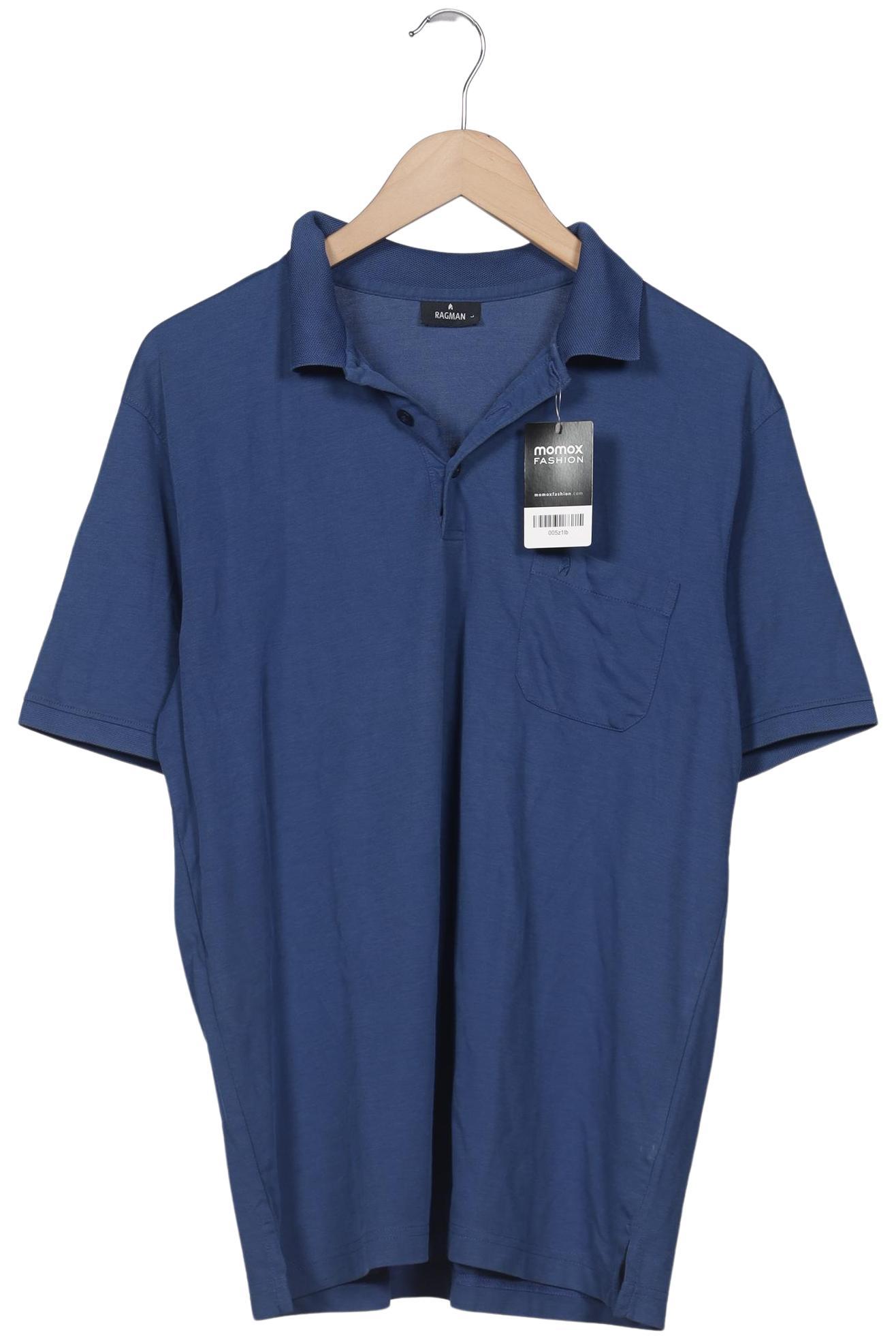 

ragman Herren Poloshirt, marineblau, Gr. 52