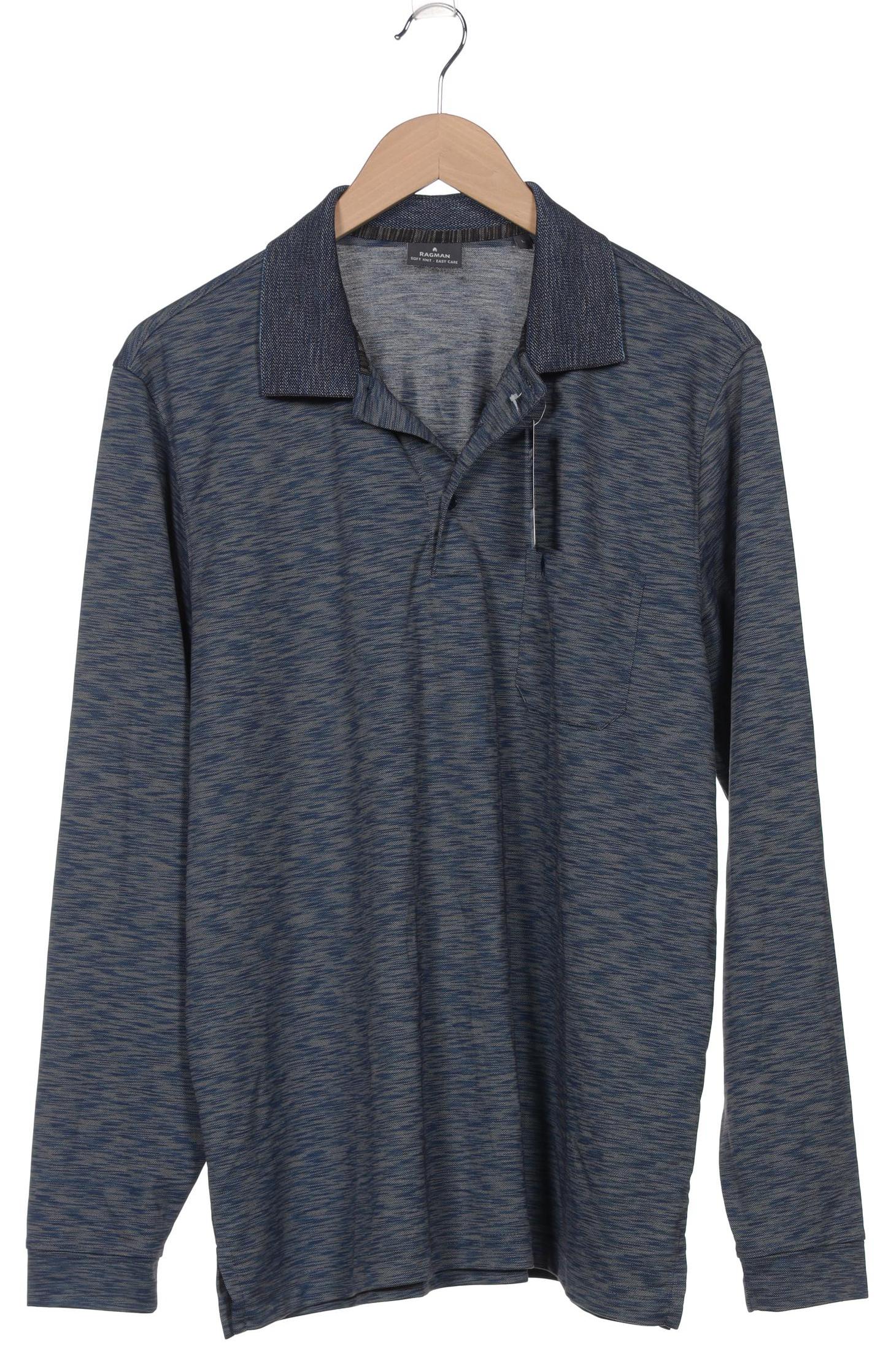 

ragman Herren Poloshirt, marineblau, Gr. 52