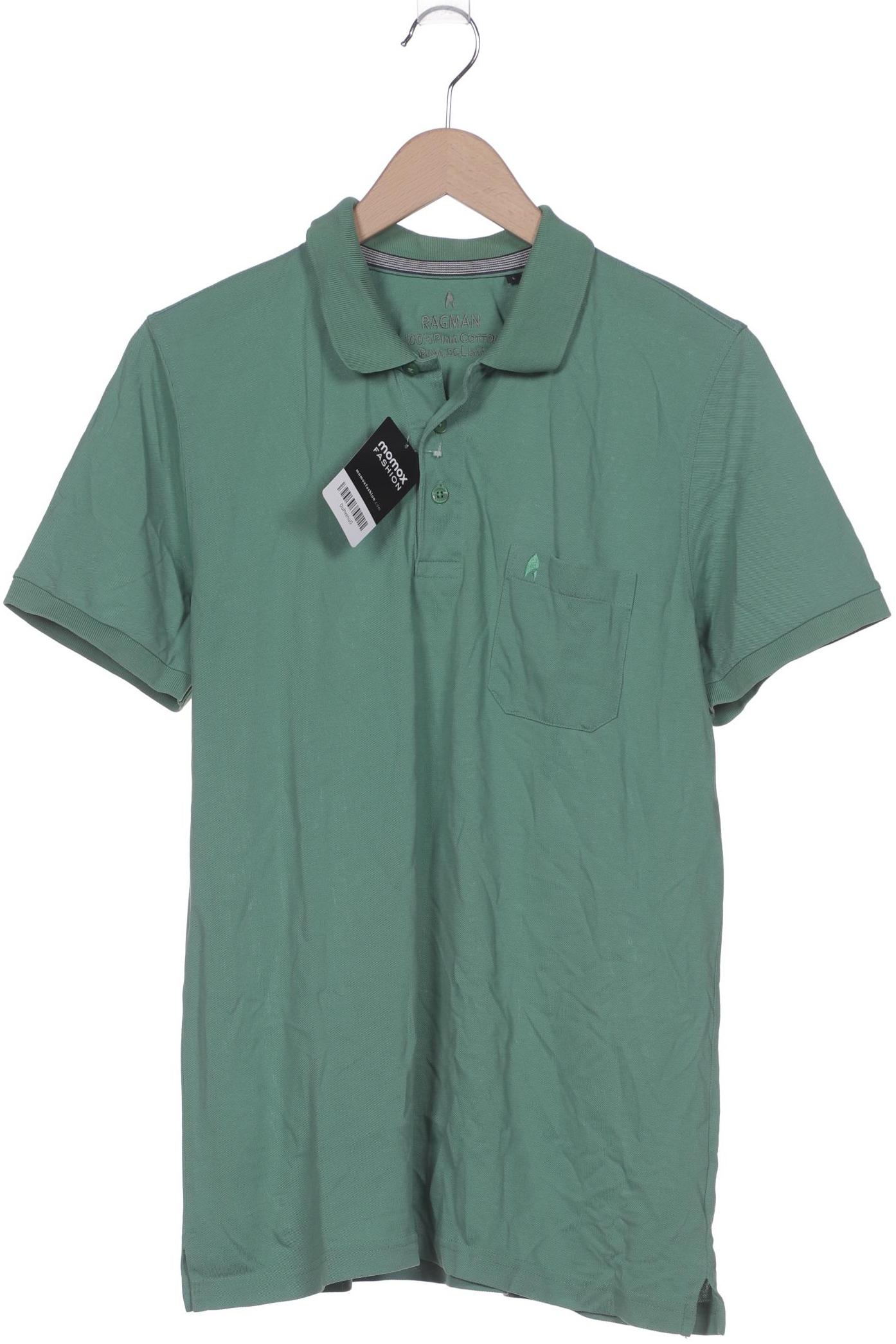 

ragman Herren Poloshirt, grün, Gr. 52