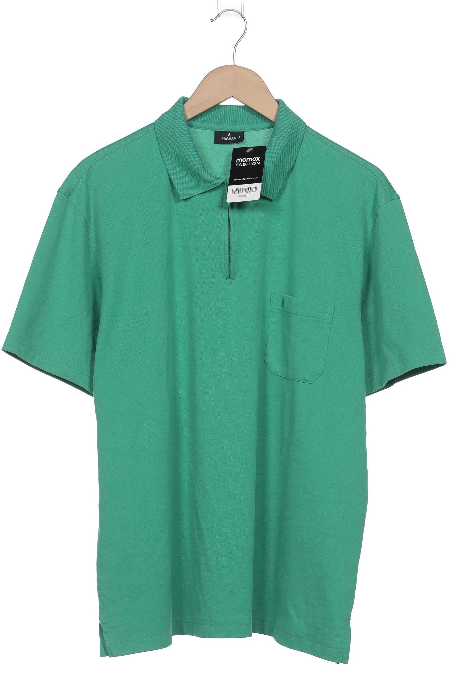 

ragman Herren Poloshirt, grün, Gr. 54