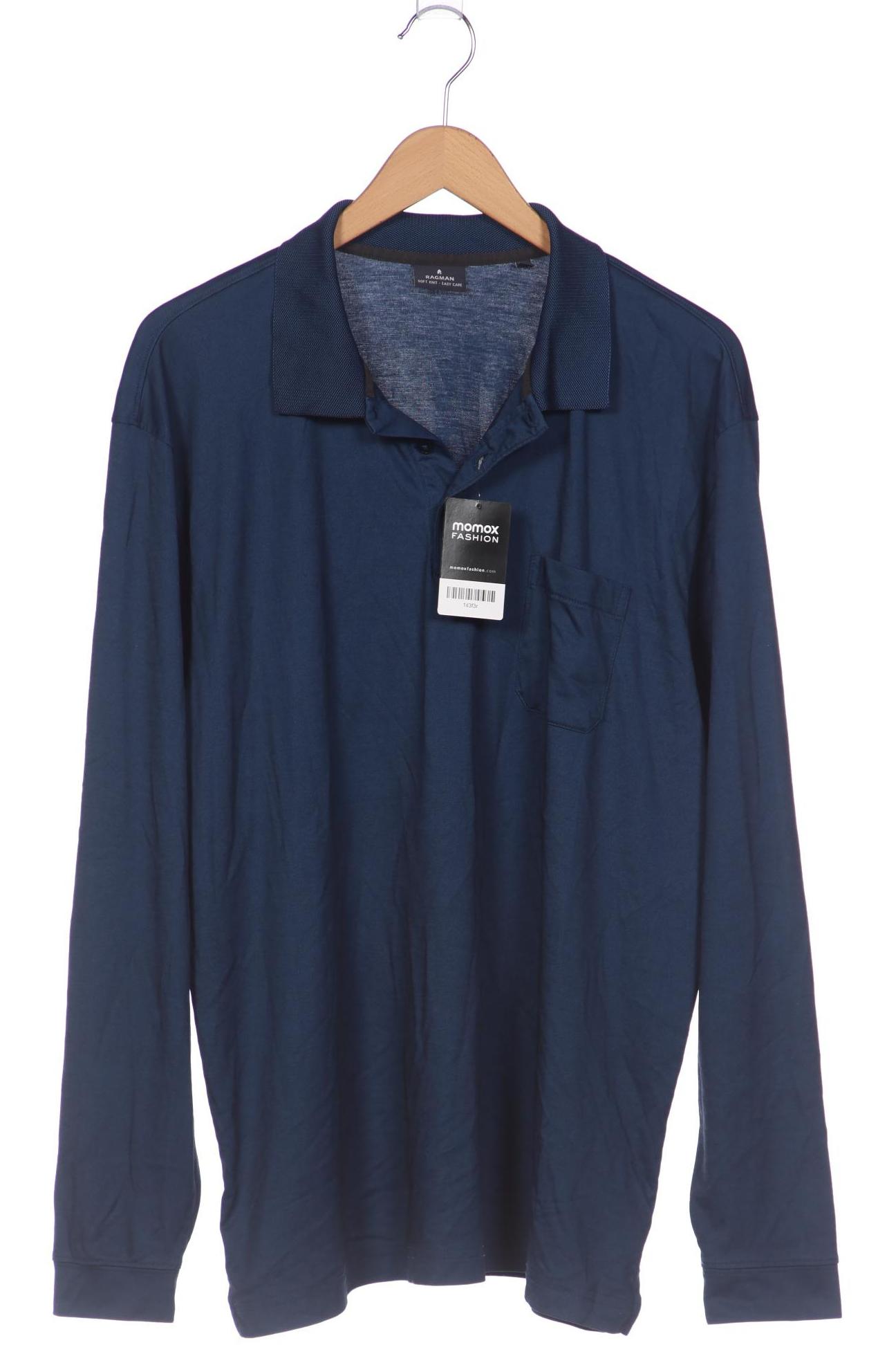 

ragman Herren Poloshirt, marineblau, Gr. 56
