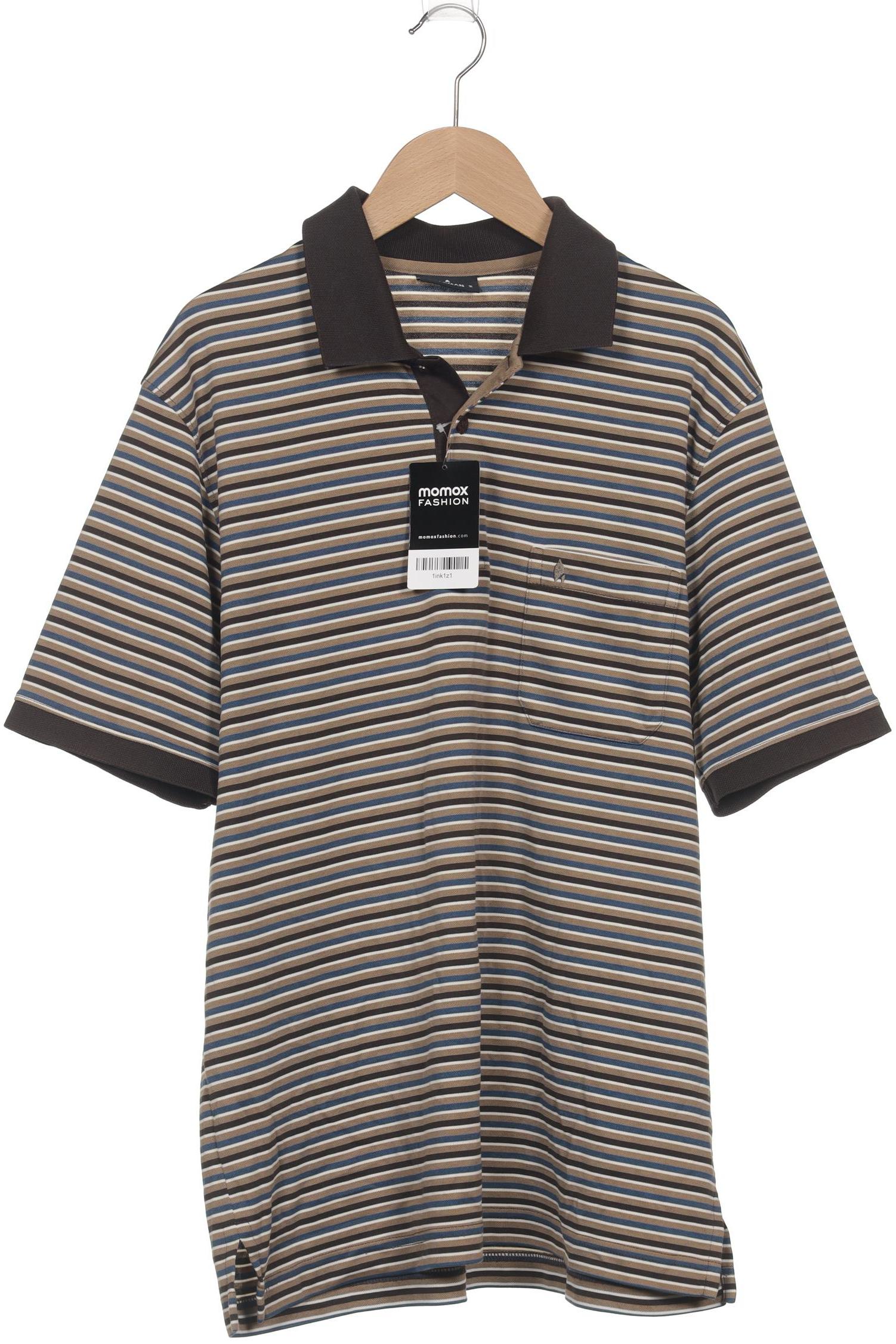 

ragman Herren Poloshirt, braun, Gr. 48