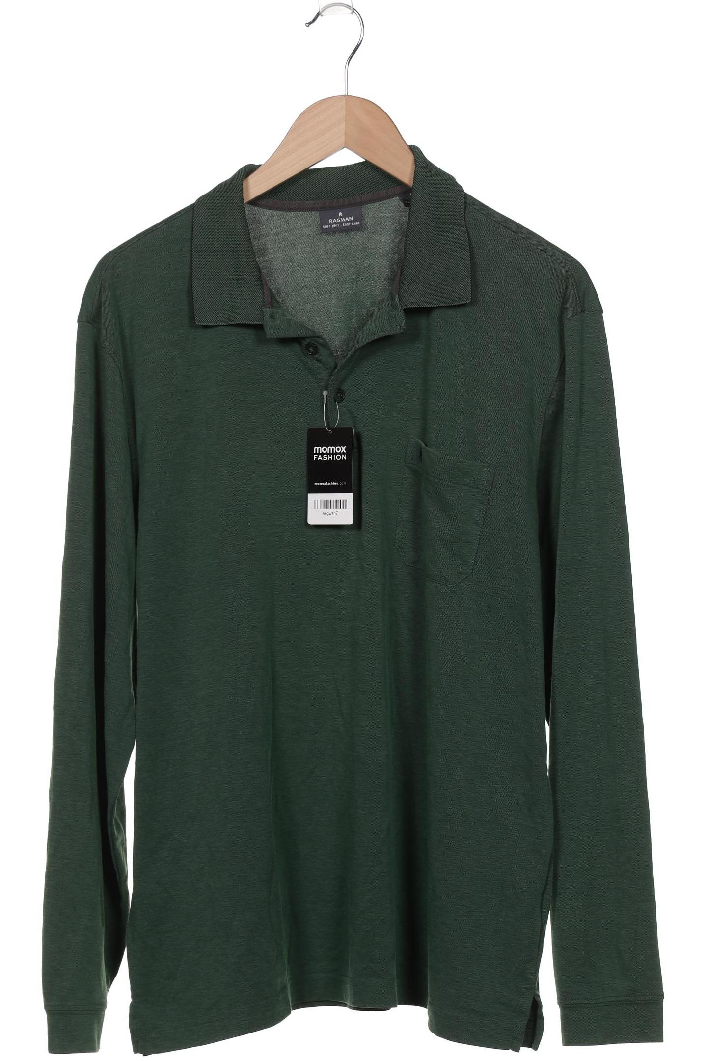 

ragman Herren Poloshirt, grün, Gr. 54