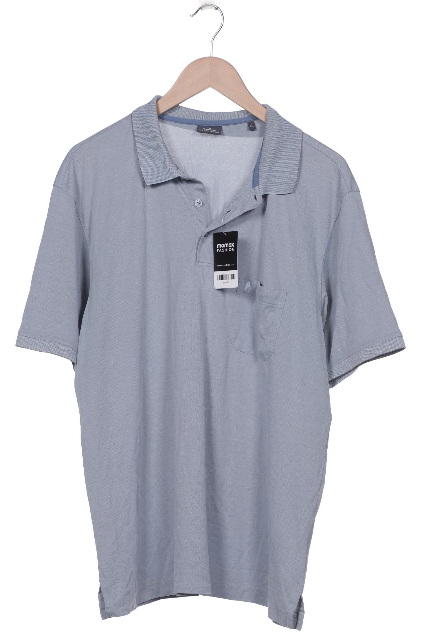 

ragman Herren Poloshirt, hellblau, Gr. 54