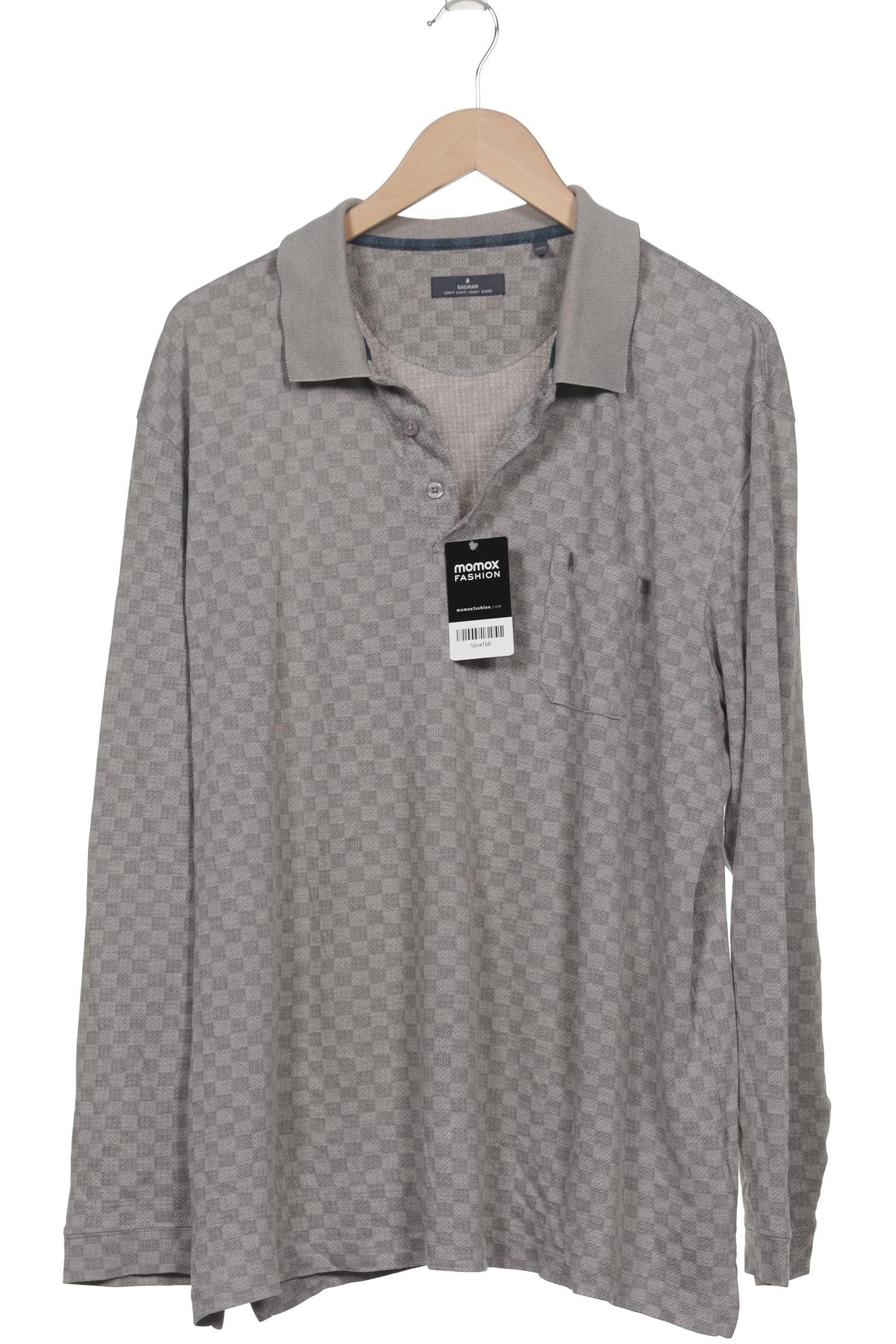

ragman Herren Poloshirt, grau, Gr. 56