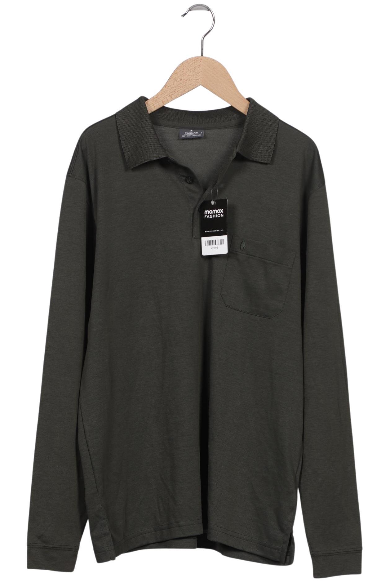 

ragman Herren Poloshirt, grün, Gr. 48