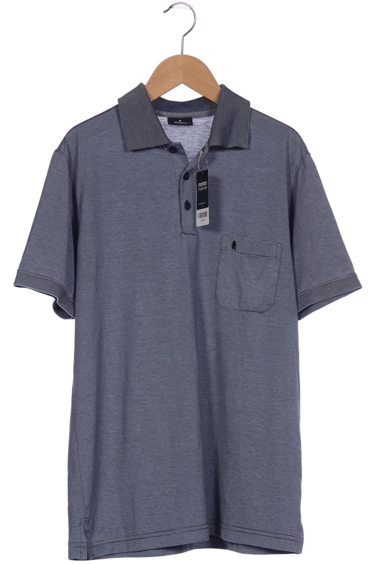 

ragman Herren Poloshirt, blau, Gr. 48