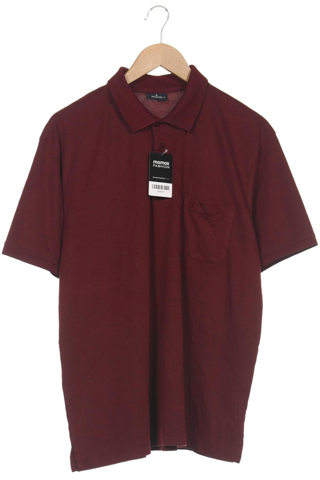 

ragman Herren Poloshirt, bordeaux, Gr. 54
