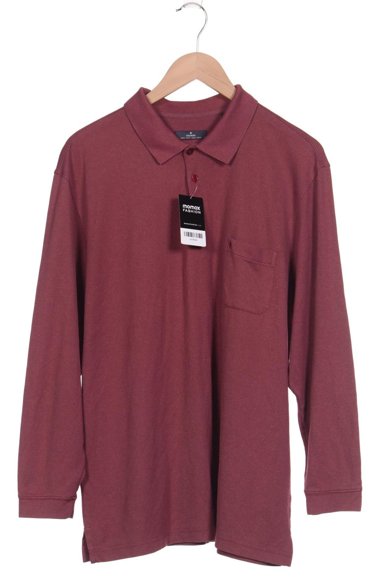 

ragman Herren Poloshirt, pink